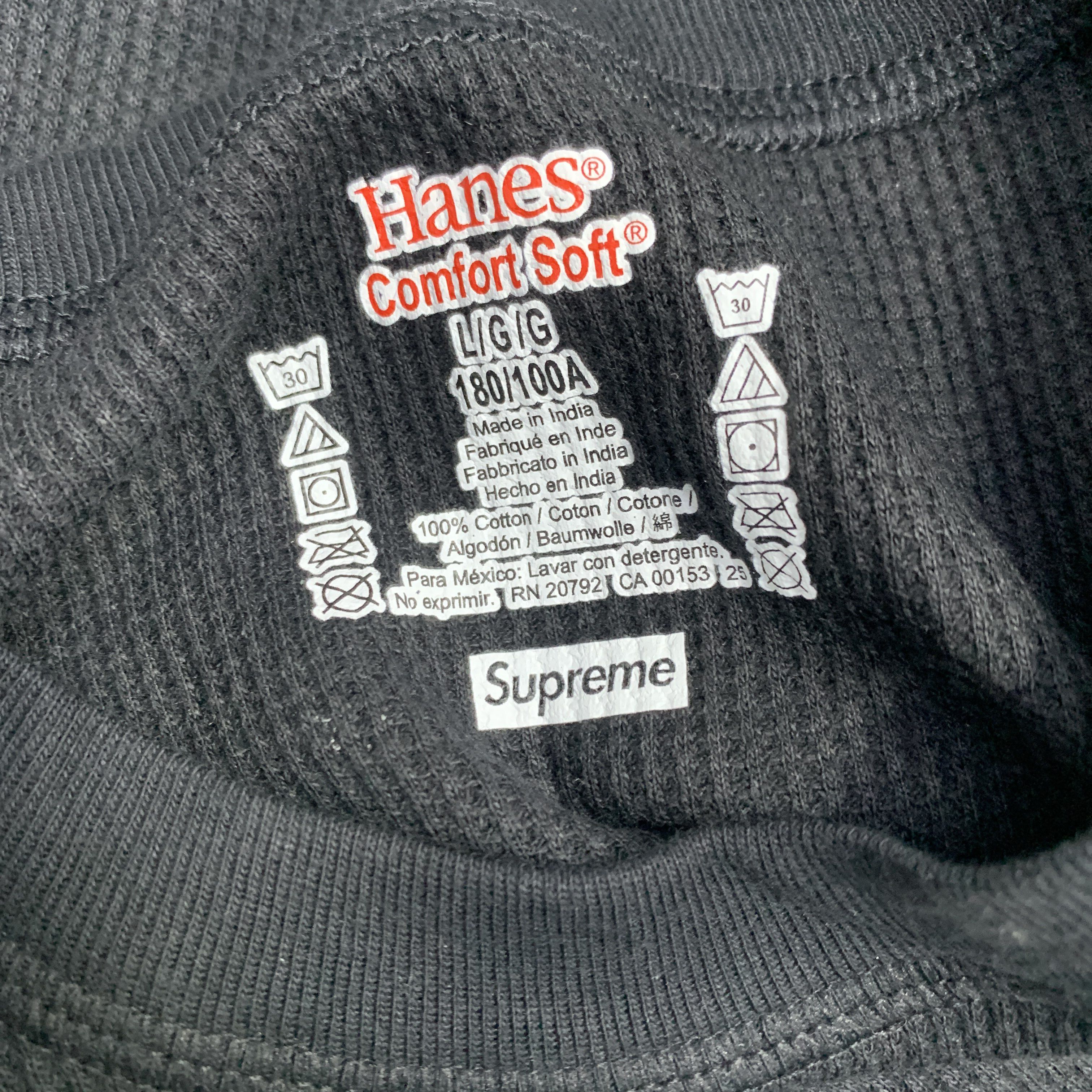 Supreme Supreme x Hanes Skeleton Thermal Crew Size L Size US L / EU 52-54 / 3 - 2 Thumbnail