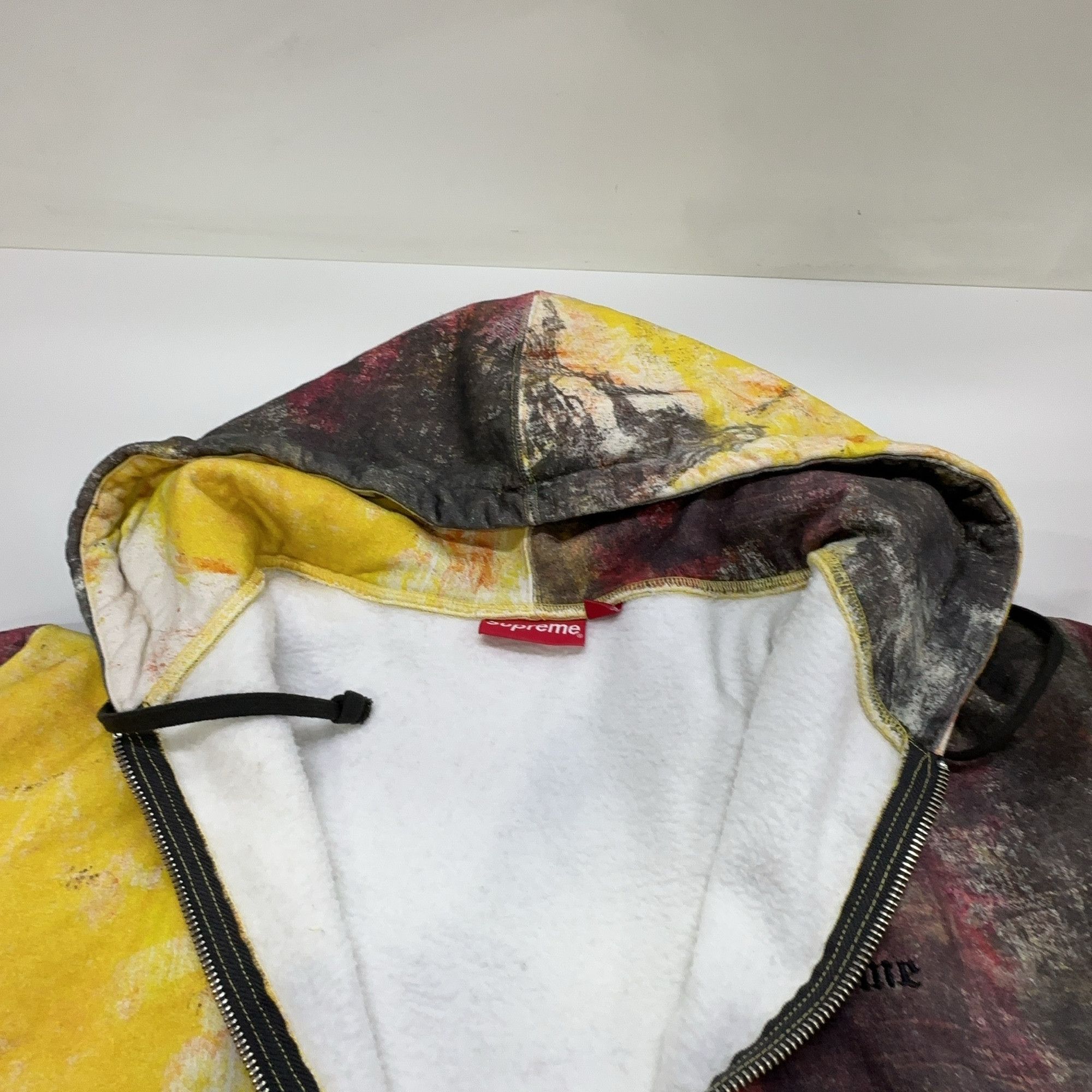 Supreme Supreme Abstract Zip Up Hoodie Size L Size US L / EU 52-54 / 3 - 5 Thumbnail