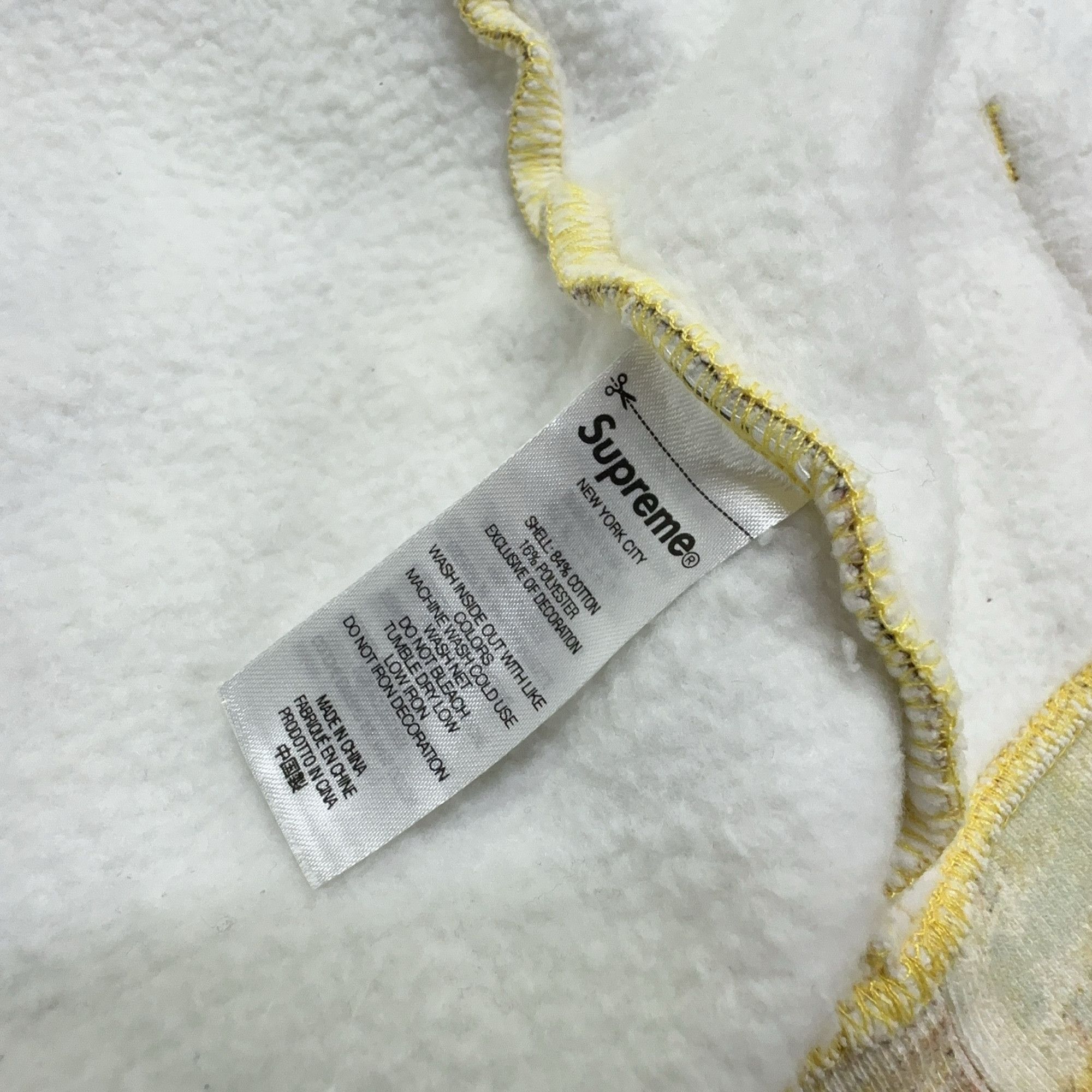 Supreme Supreme Abstract Zip Up Hoodie Size L Size US L / EU 52-54 / 3 - 4 Thumbnail