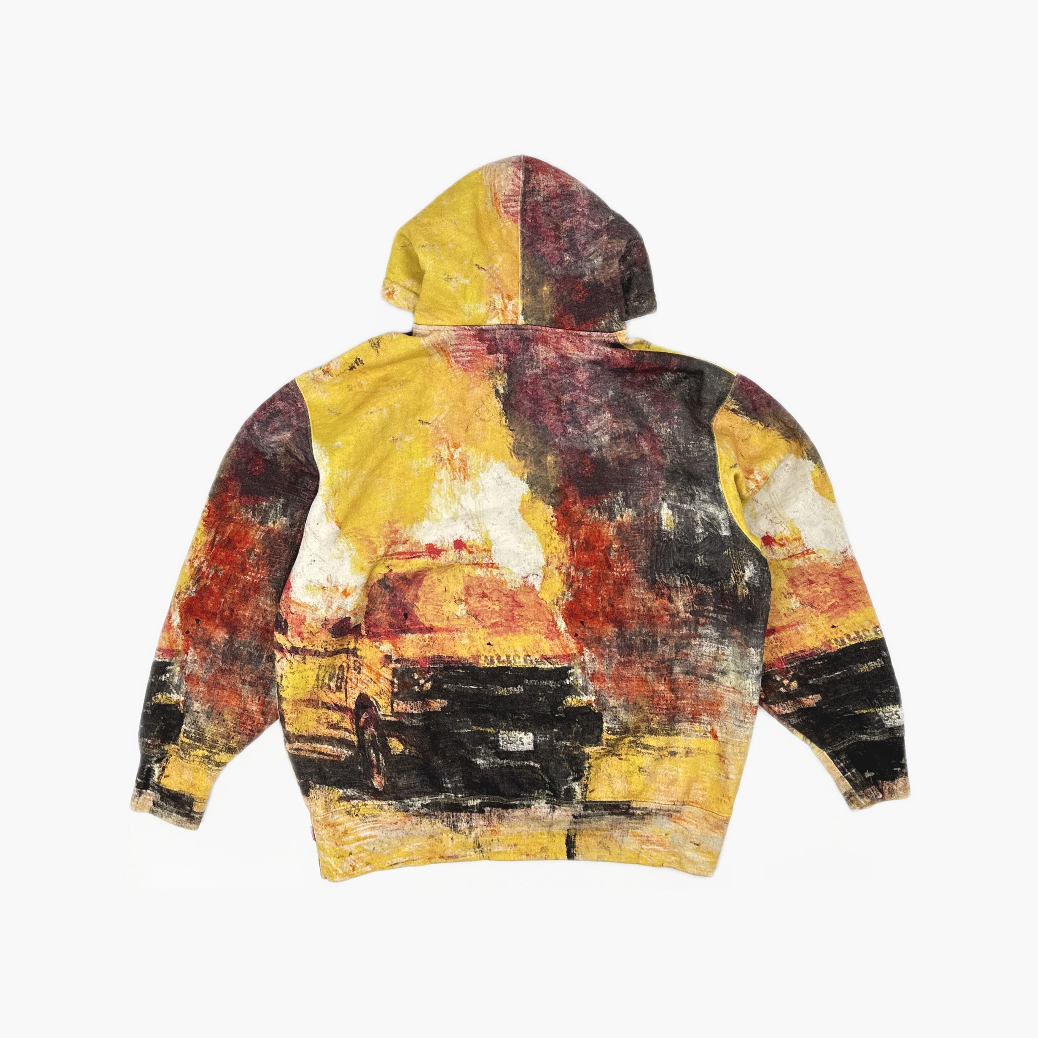 Supreme Supreme Abstract Zip Up Hoodie Size L Size US L / EU 52-54 / 3 - 2 Thumbnail