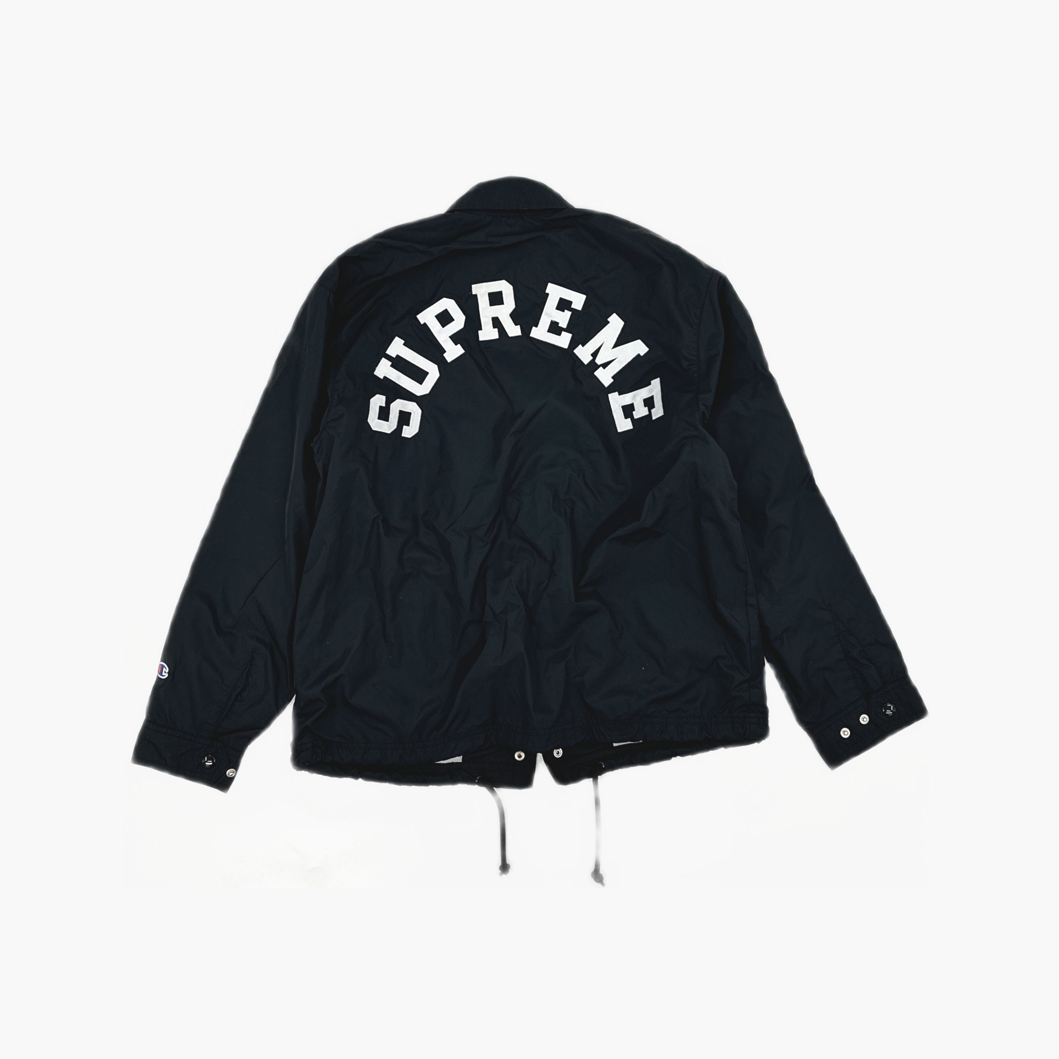 Supreme Supreme x Champion Logo Coaches Jacket Size S Size US S / EU 44-46 / 1 - 2 Thumbnail