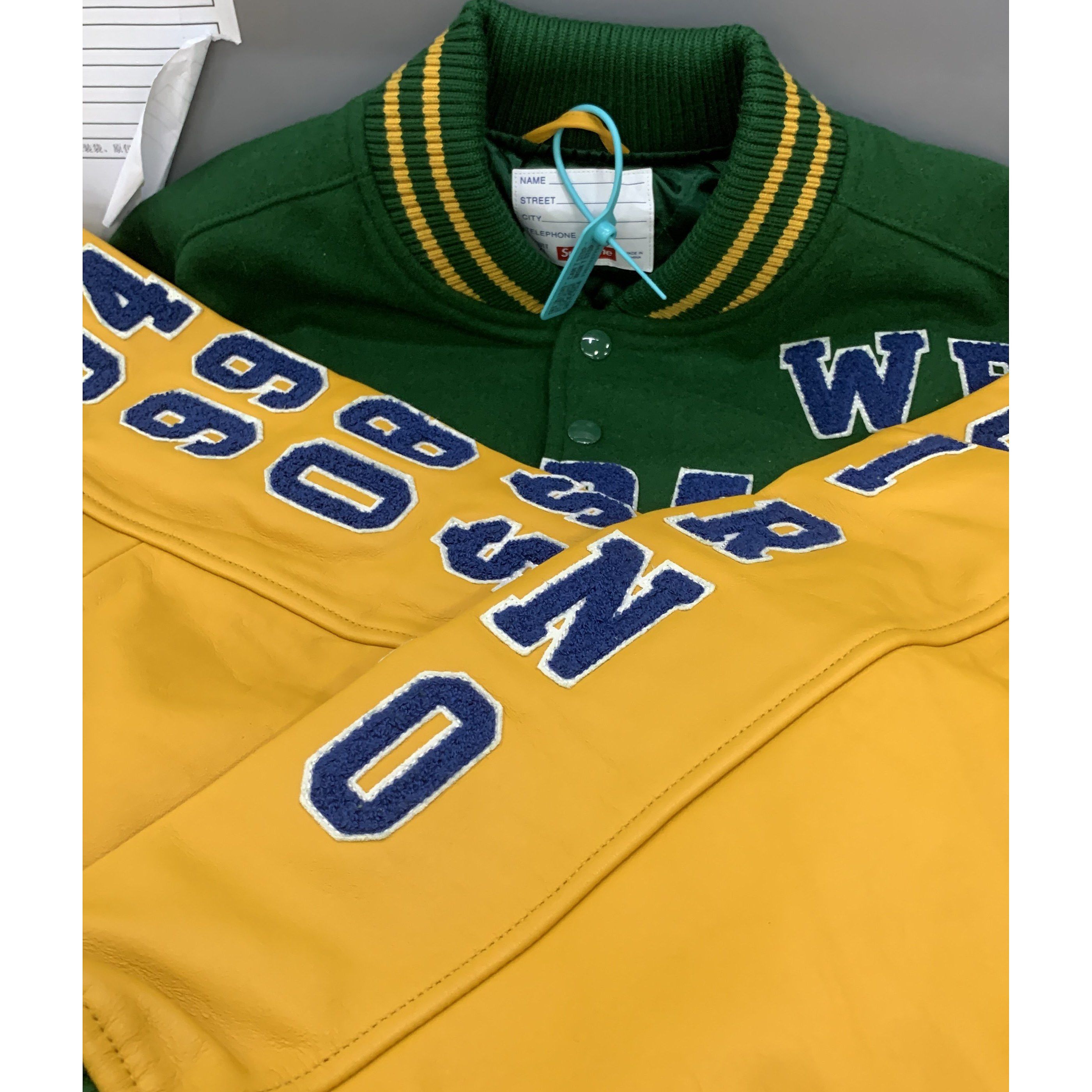 Supreme Supreme Praises Varsity Jacket Size XL Size US XL / EU 56 / 4 - 3 Thumbnail
