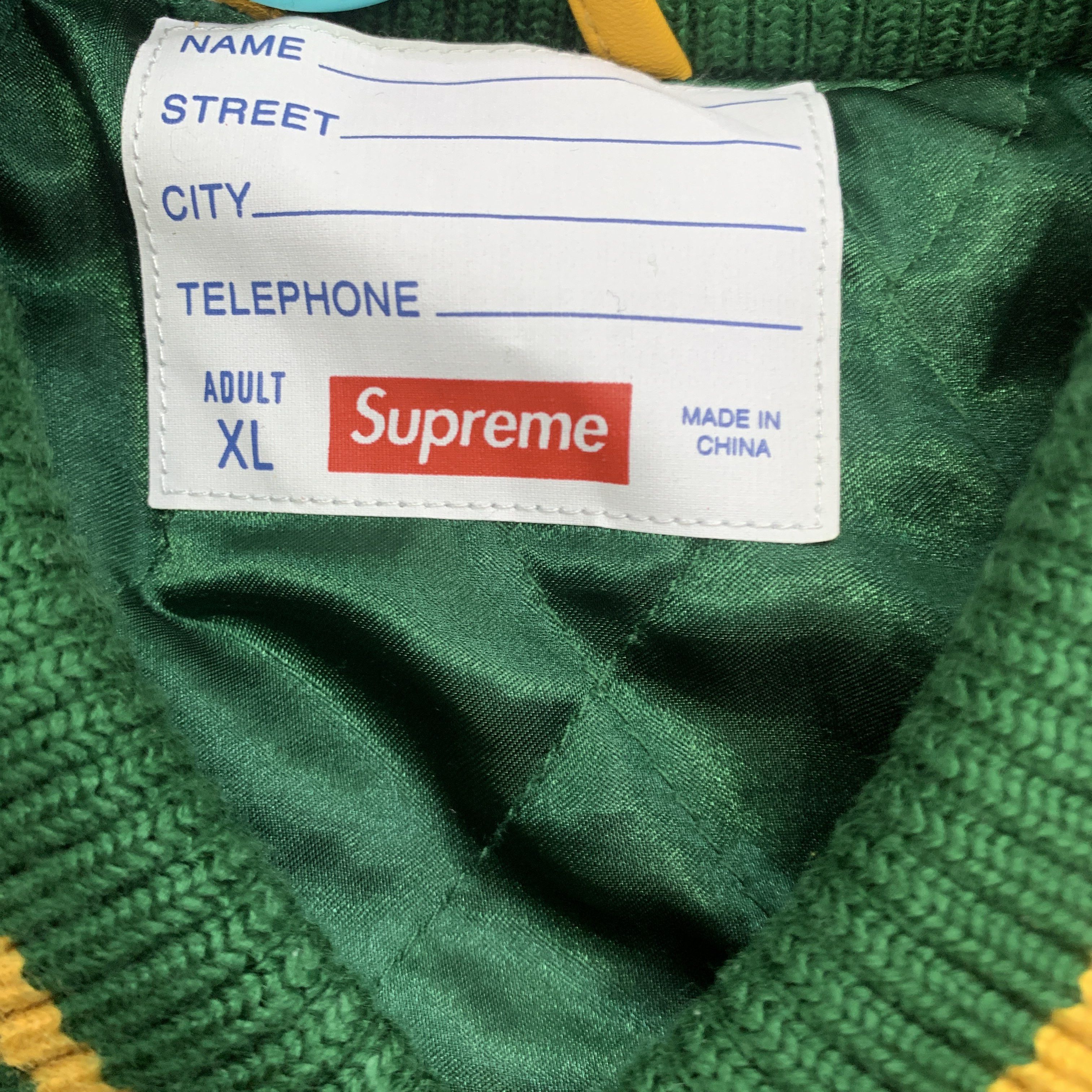 Supreme Supreme Praises Varsity Jacket Size XL Size US XL / EU 56 / 4 - 2 Thumbnail