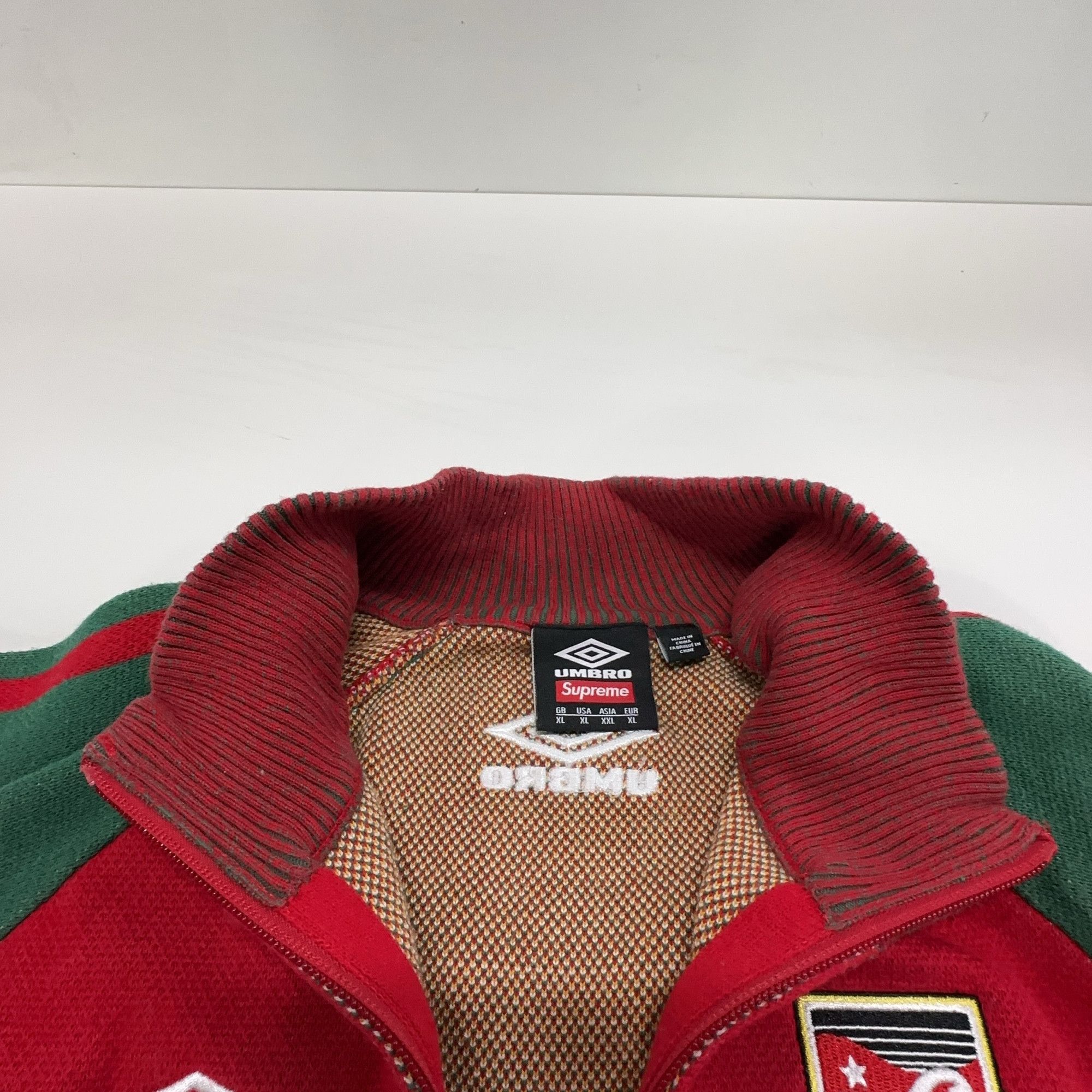 Supreme Supreme x Umbro Zip Knit Jacket Size XXL Size US XXL / EU 58 / 5 - 6 Thumbnail
