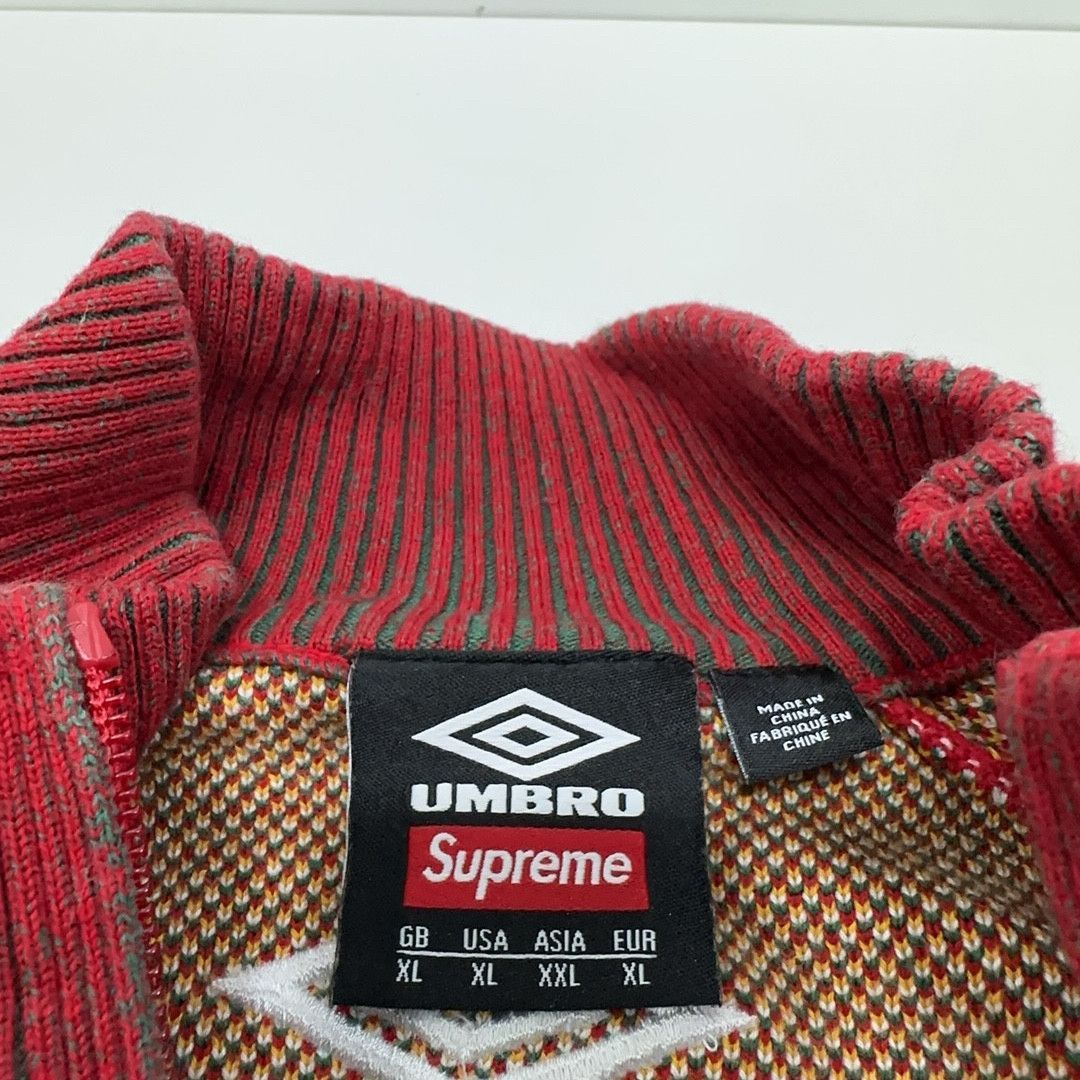 Supreme Supreme x Umbro Zip Knit Jacket Size XXL Size US XXL / EU 58 / 5 - 5 Thumbnail
