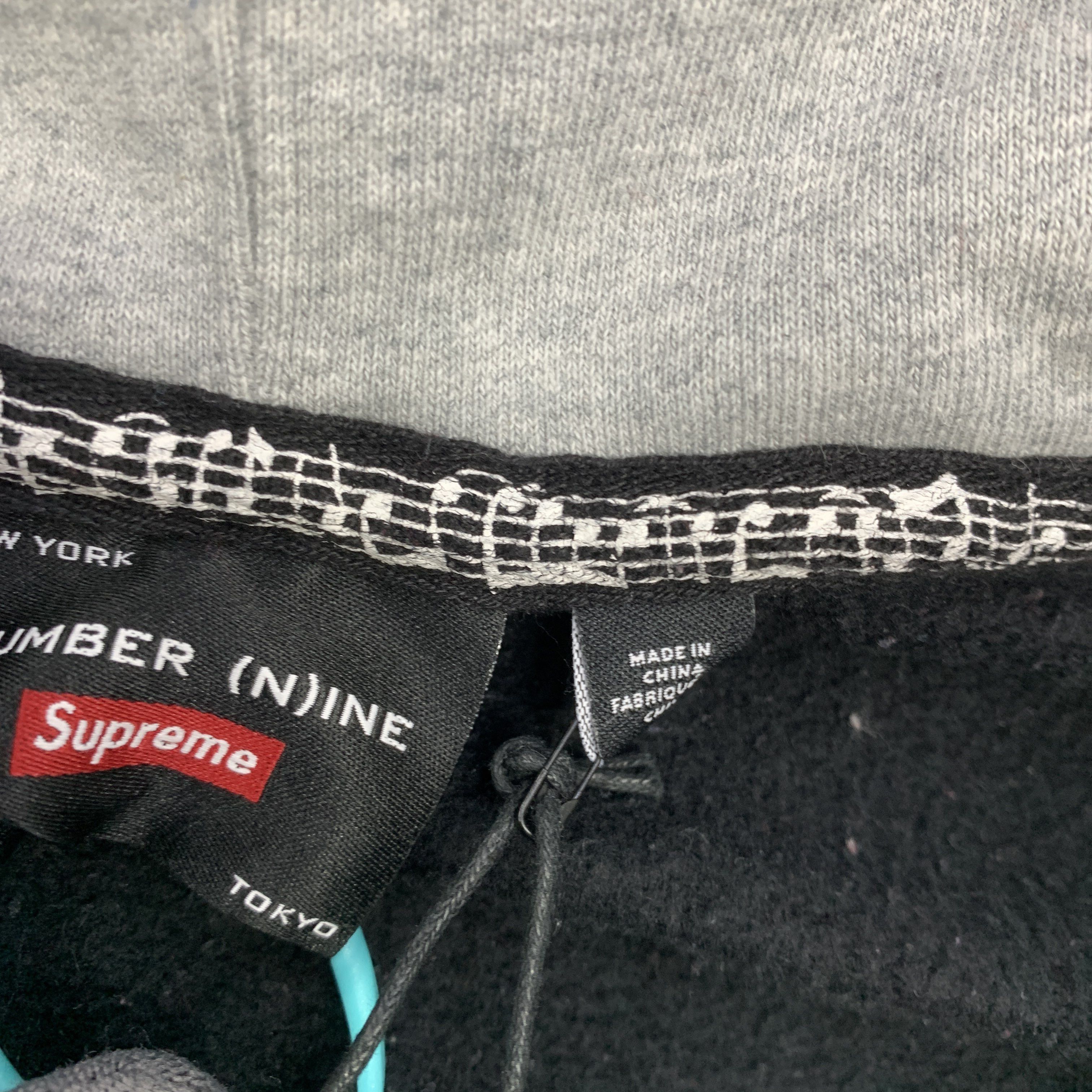 Supreme Supreme x Number(N)ine Patchwork Zip Up Hoodie Size M Size US M / EU 48-50 / 2 - 2 Thumbnail