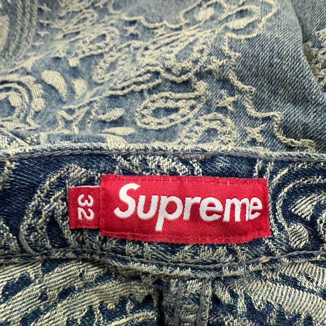 Supreme Supreme Bandana Jacquard Denim Jeans Size 32 Size US 32 / EU 48 - 3 Thumbnail