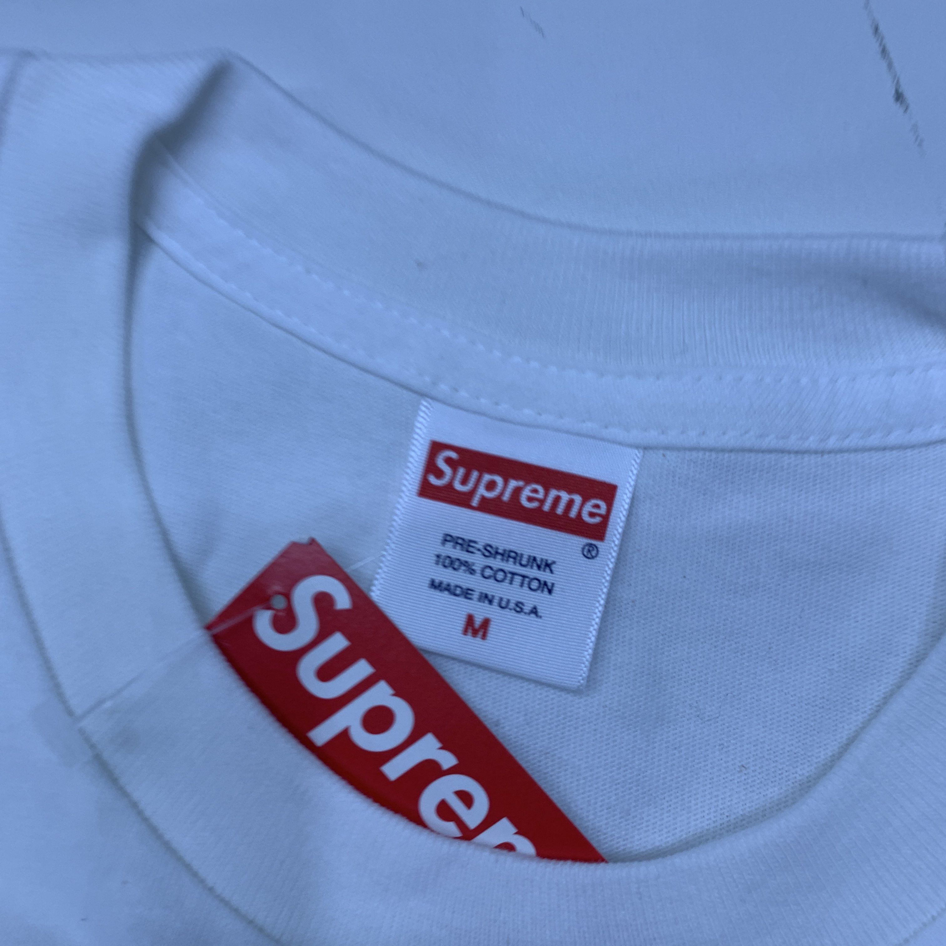 Supreme Supreme Apes Tee White Size M Size US M / EU 48-50 / 2 - 3 Thumbnail