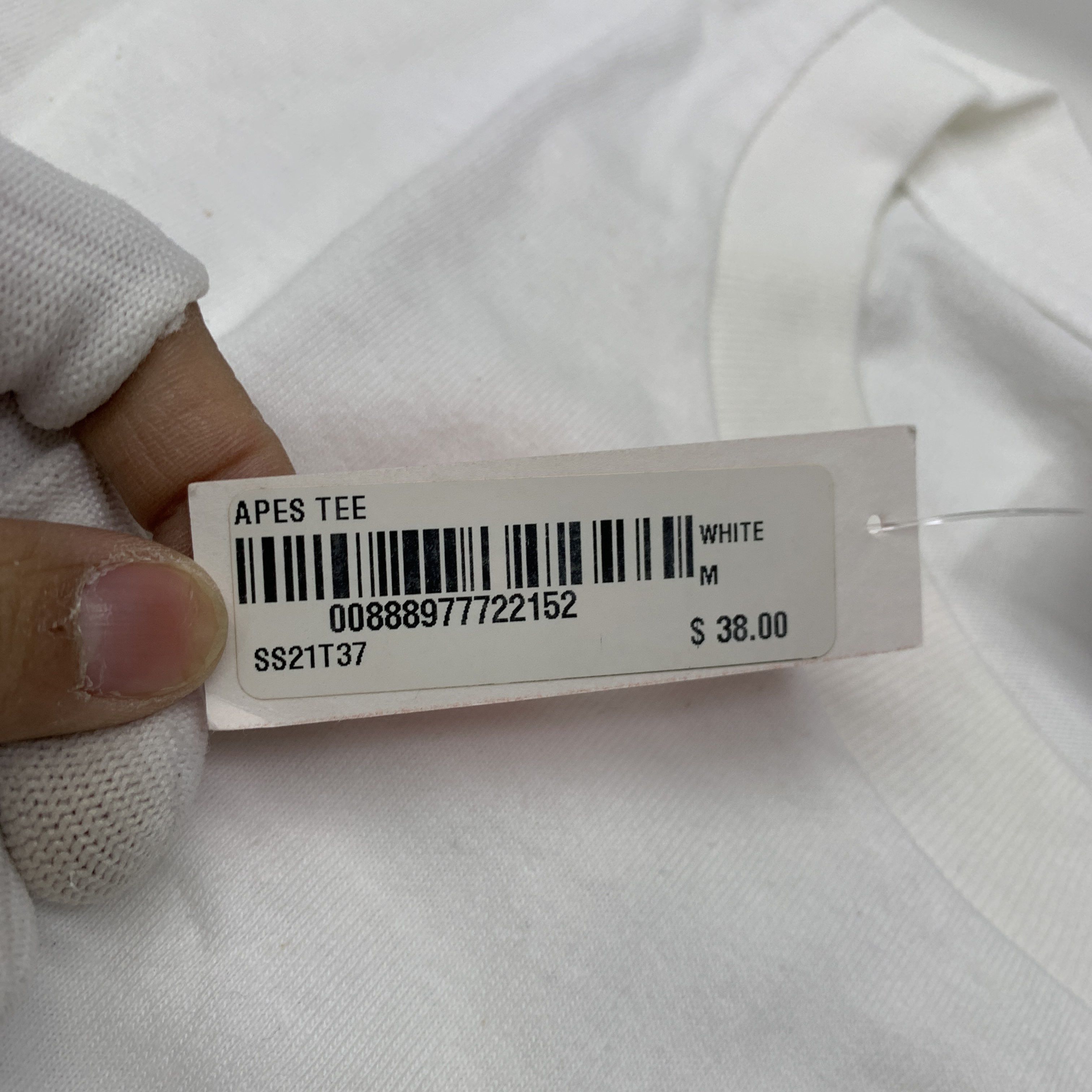Supreme Supreme Apes Tee White Size M Size US M / EU 48-50 / 2 - 5 Thumbnail