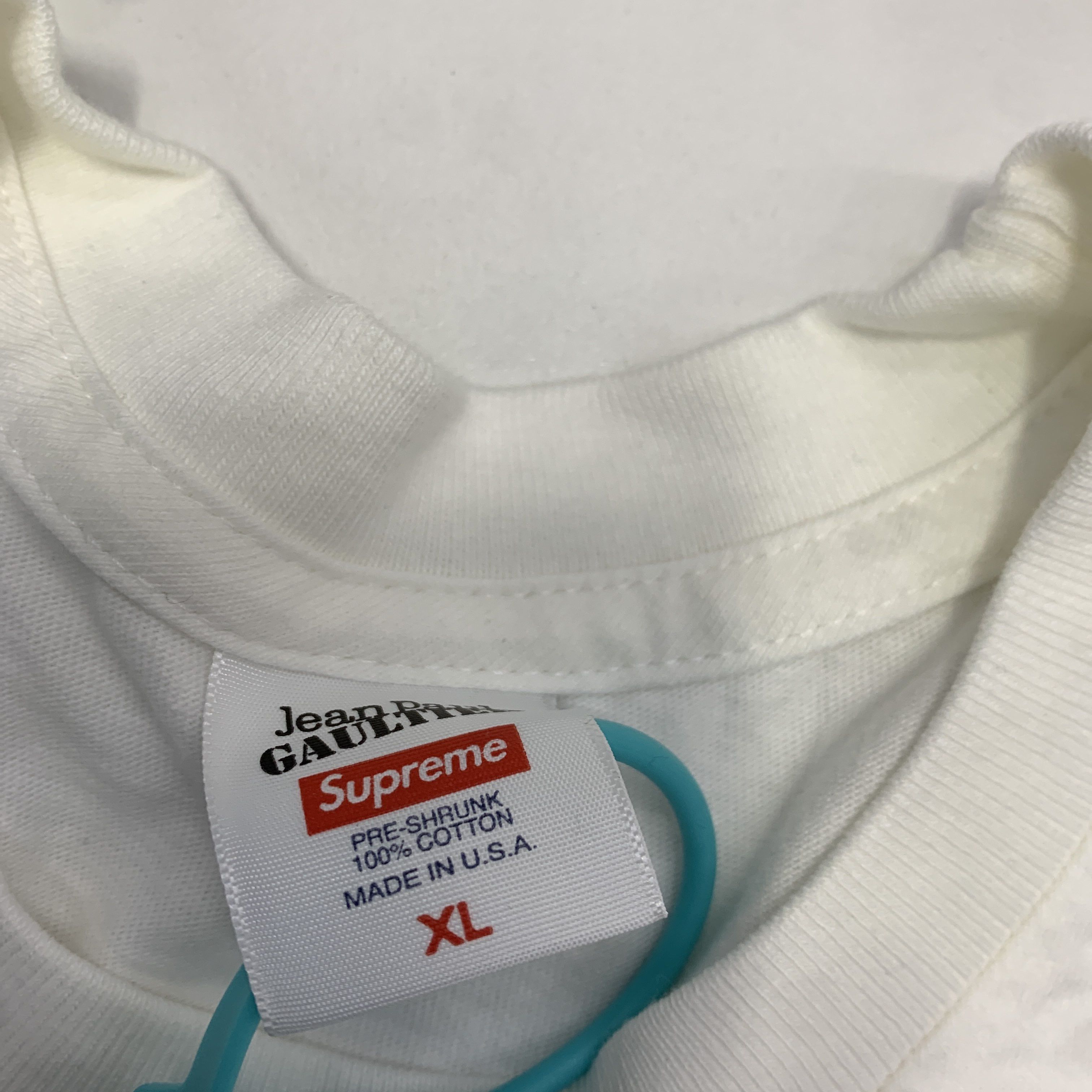 Supreme Supreme x Jean Paul Gaultier Graphic T-Shirt Size XL Size US XL / EU 56 / 4 - 2 Thumbnail