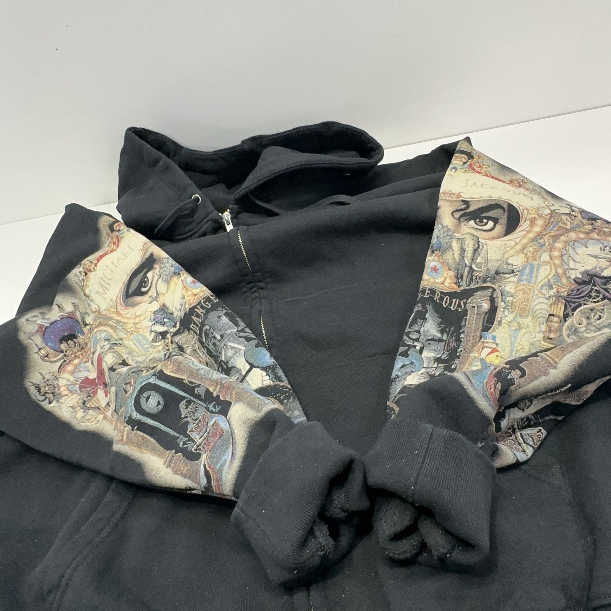 Supreme Supreme x Michael Jackson Dangerous Zip Up Hoodie L Size US L / EU 52-54 / 3 - 12 Thumbnail