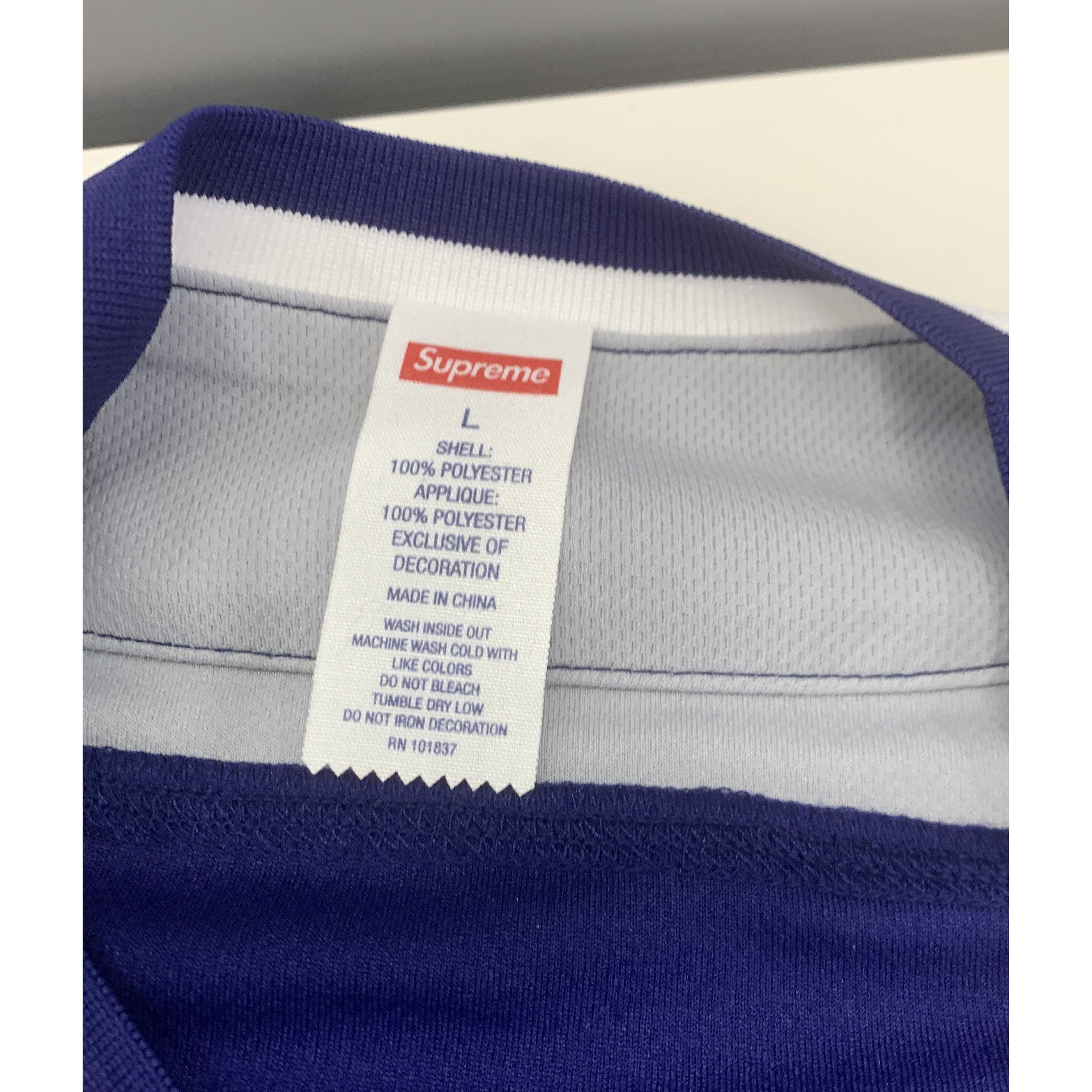 Supreme Supreme Tokyo Stars Baseball Jersey L Size US L / EU 52-54 / 3 - 4 Thumbnail