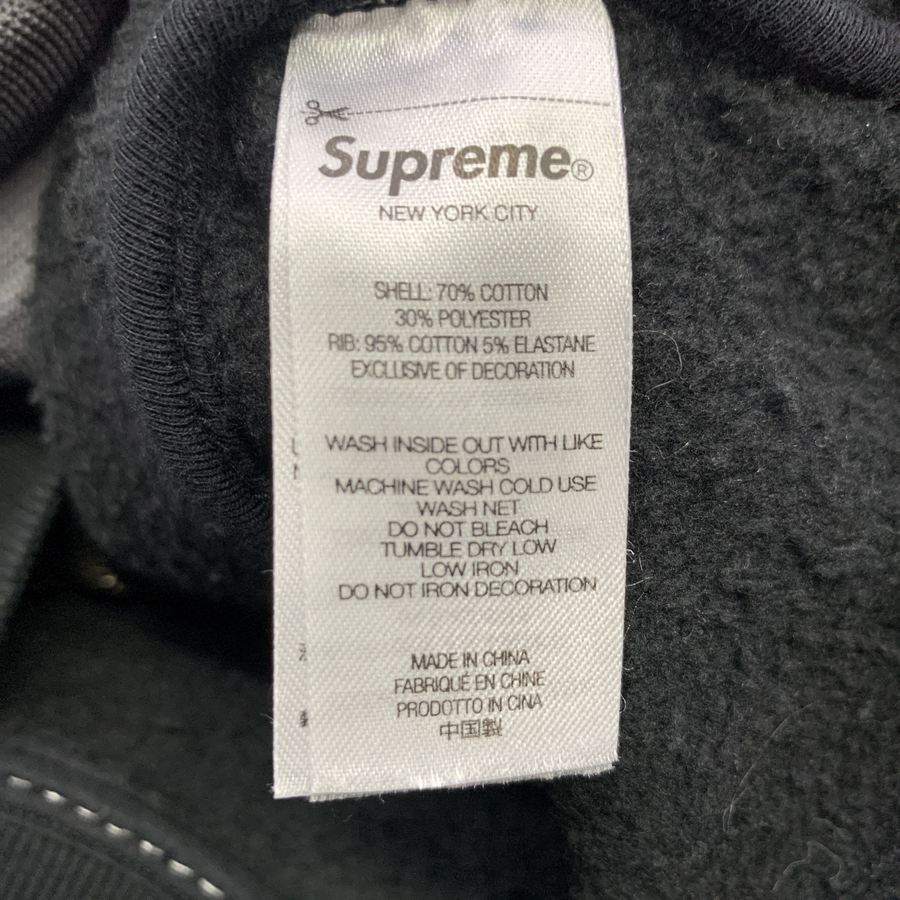 Supreme Supreme x True Religion Zip Up Hoodie Black Size M Size US M / EU 48-50 / 2 - 3 Thumbnail