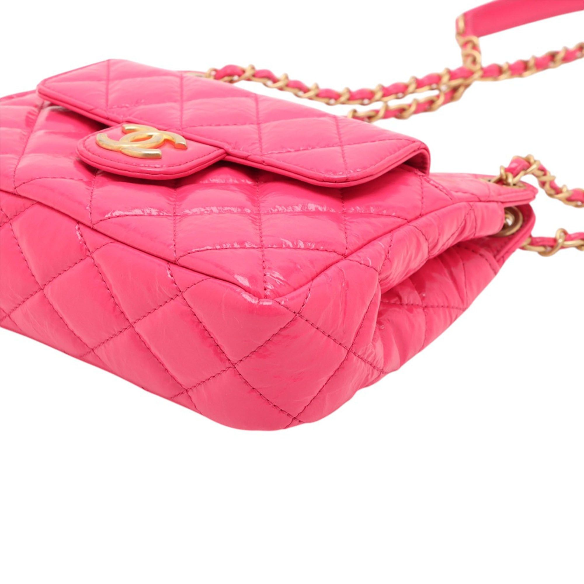 Chanel Medium Shiny Crumpled Calfskin Wavy CC Hobo Size ONE SIZE - 9 Thumbnail