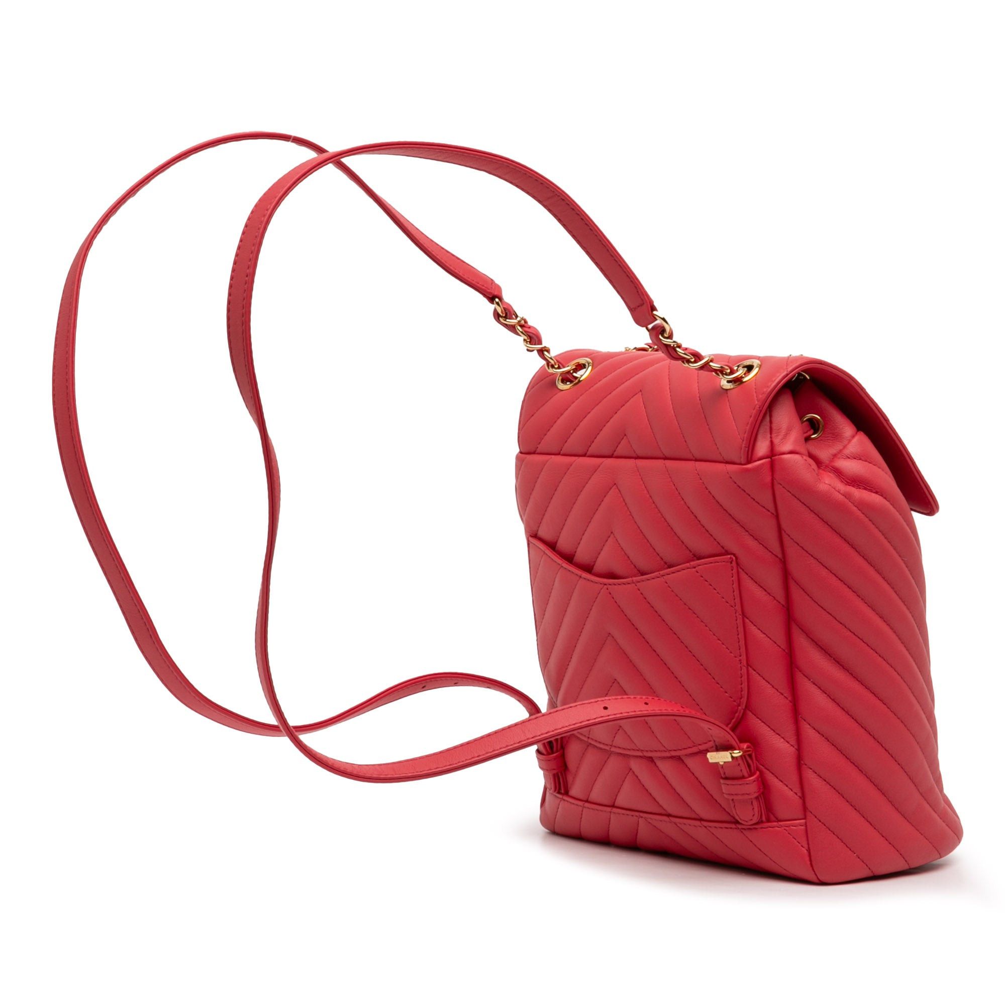 Chanel Small Chevron Calfskin Urban Spirit Backpack Size ONE SIZE - 2 Thumbnail