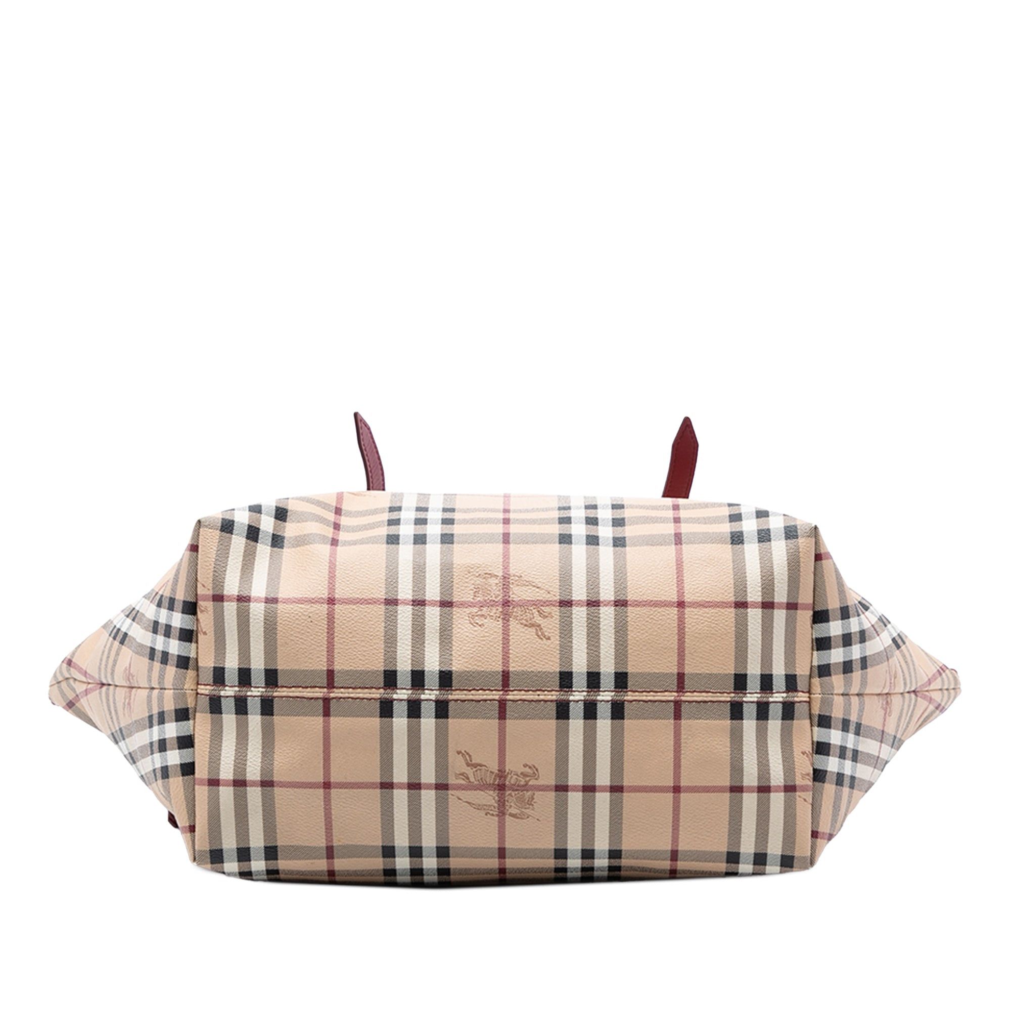 Burberry Medium Haymarket Check Coated Canvas Salisbury Tote Size ONE SIZE - 3 Thumbnail