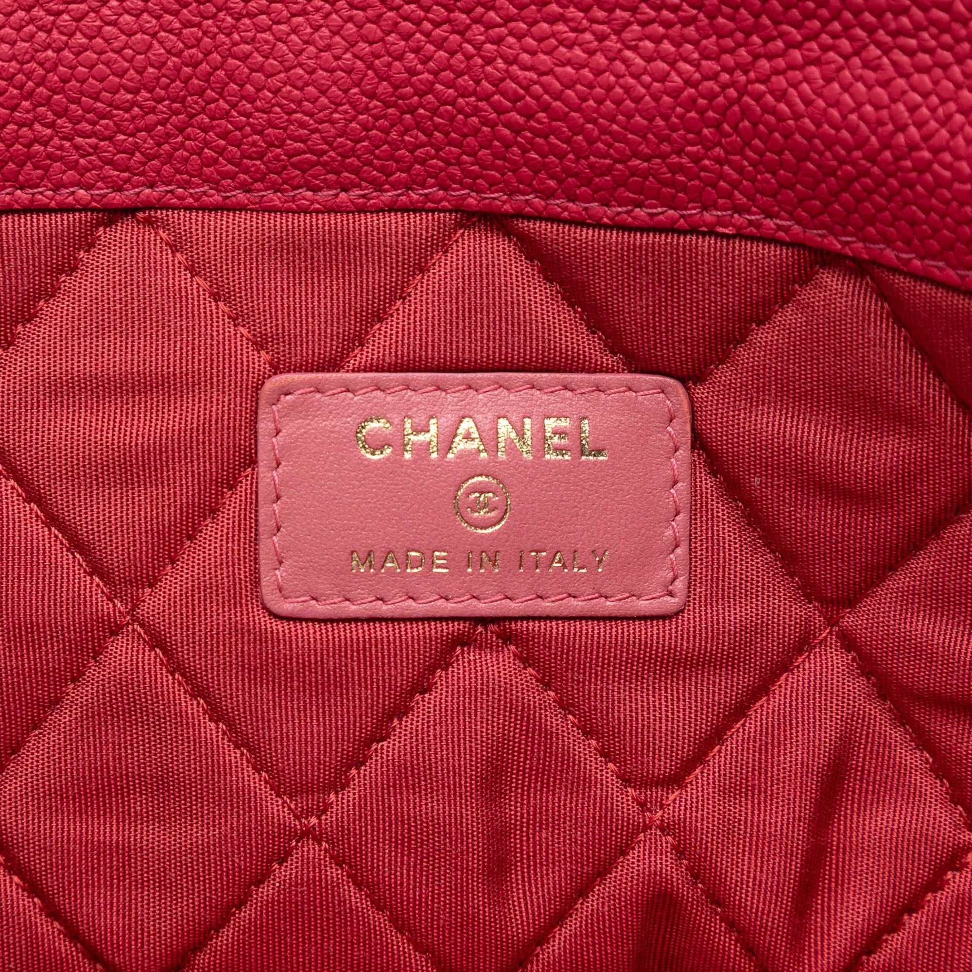 Chanel Paris Cuba Quilted Caviar Thread Around Envelope Clutch Size ONE SIZE - 5 Thumbnail