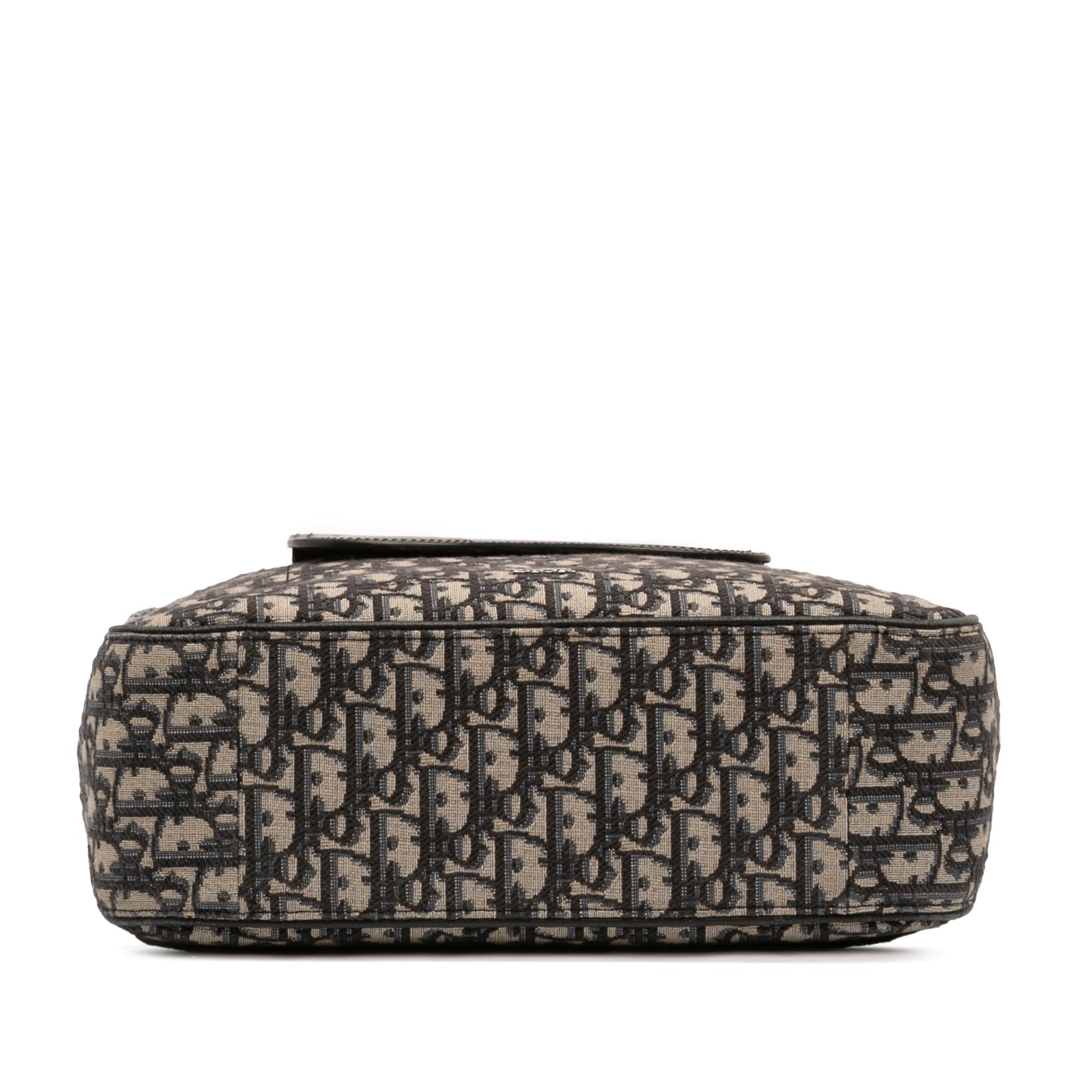 Dior Oblique Canvas and Leather Saddle Tote Size ONE SIZE - 3 Thumbnail