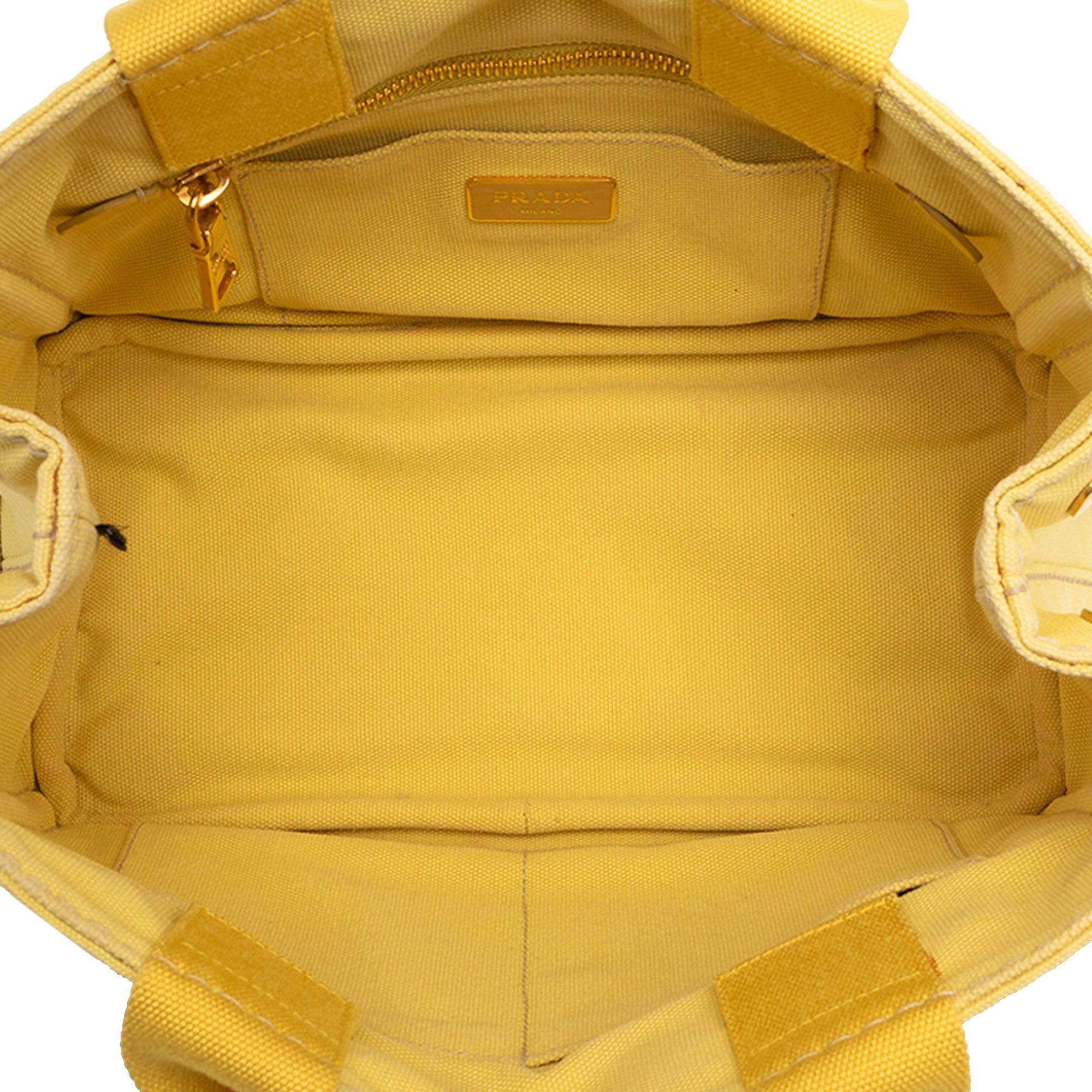 Prada Small Canvas Canapa Logo Satchel Size ONE SIZE - 4 Thumbnail