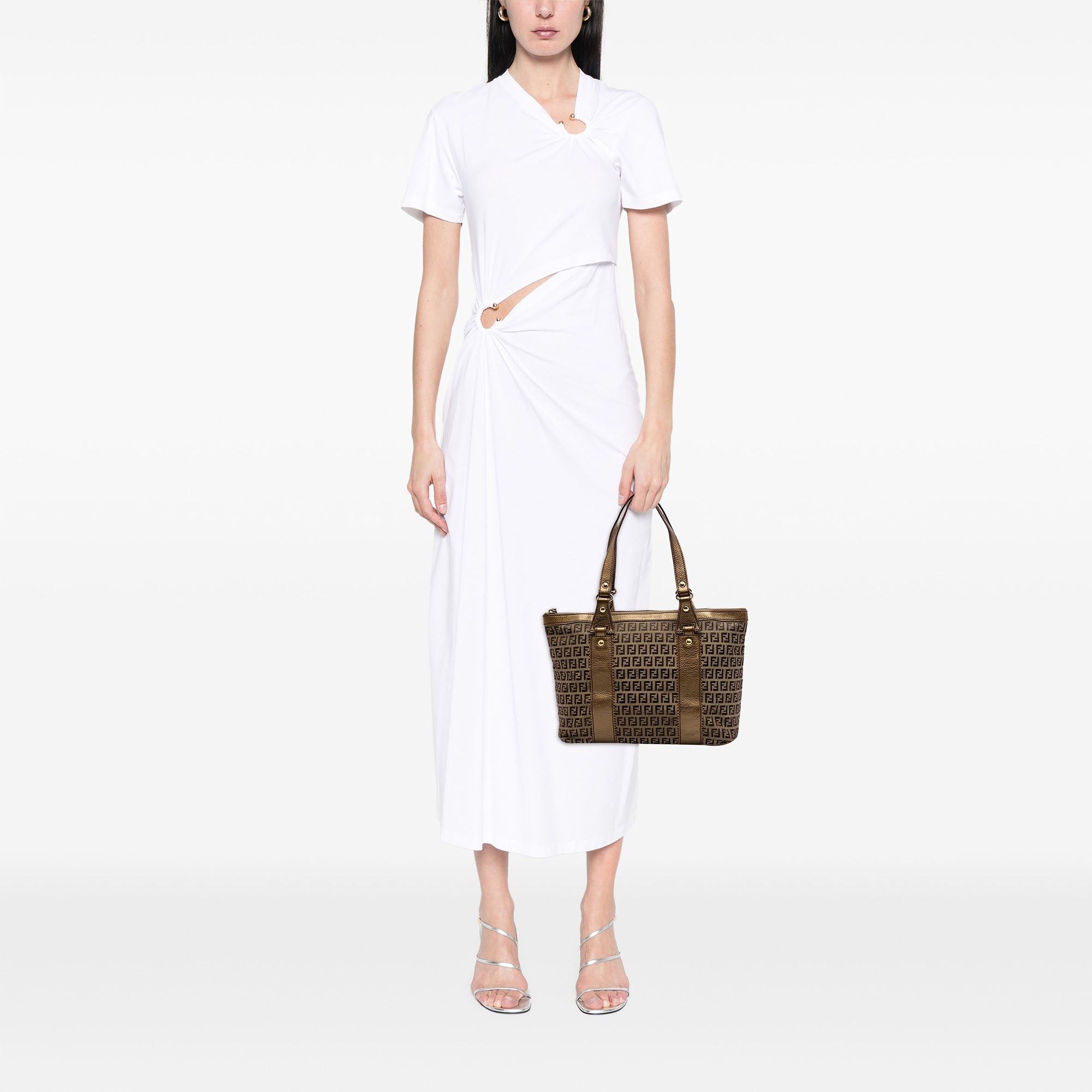 Fendi Zucchino Canvas Tote Size ONE SIZE - 6 Thumbnail