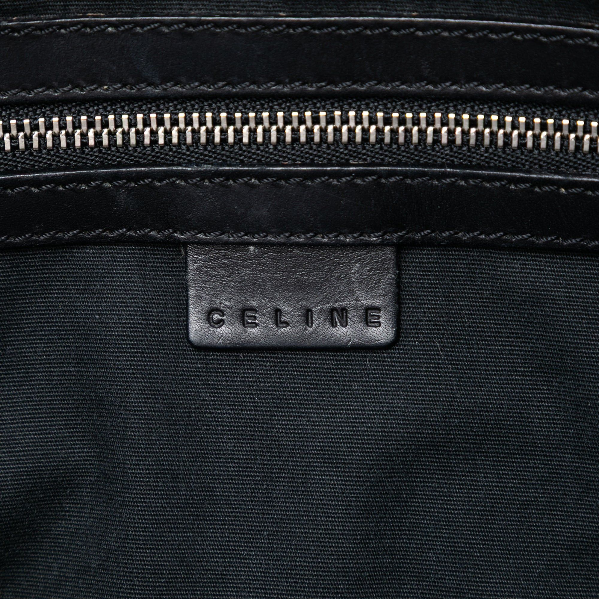 Celine C Macadam Suede Handbag Size ONE SIZE - 6 Thumbnail