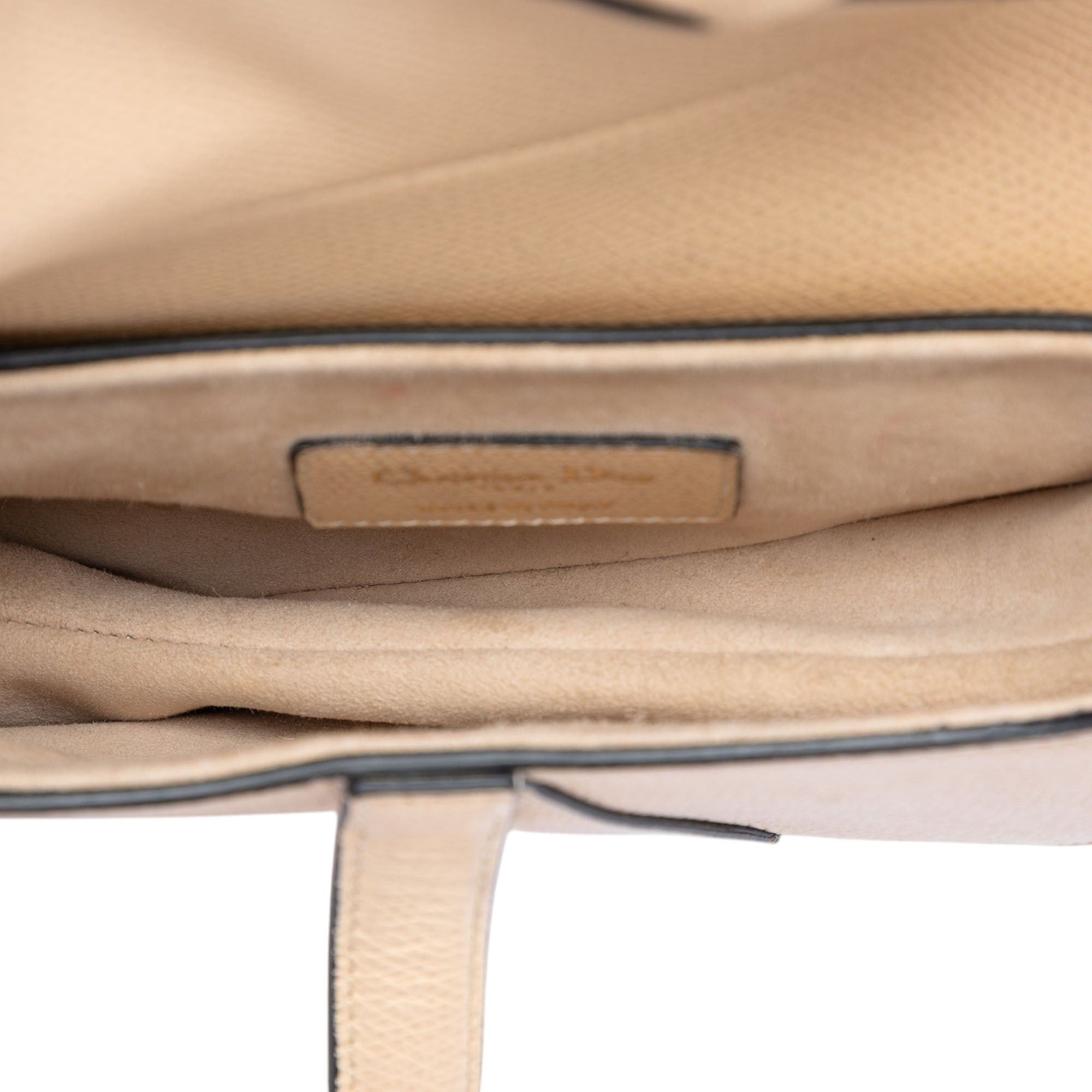 Dior Mini Grained Calfskin Saddle Bag Size ONE SIZE - 4 Thumbnail