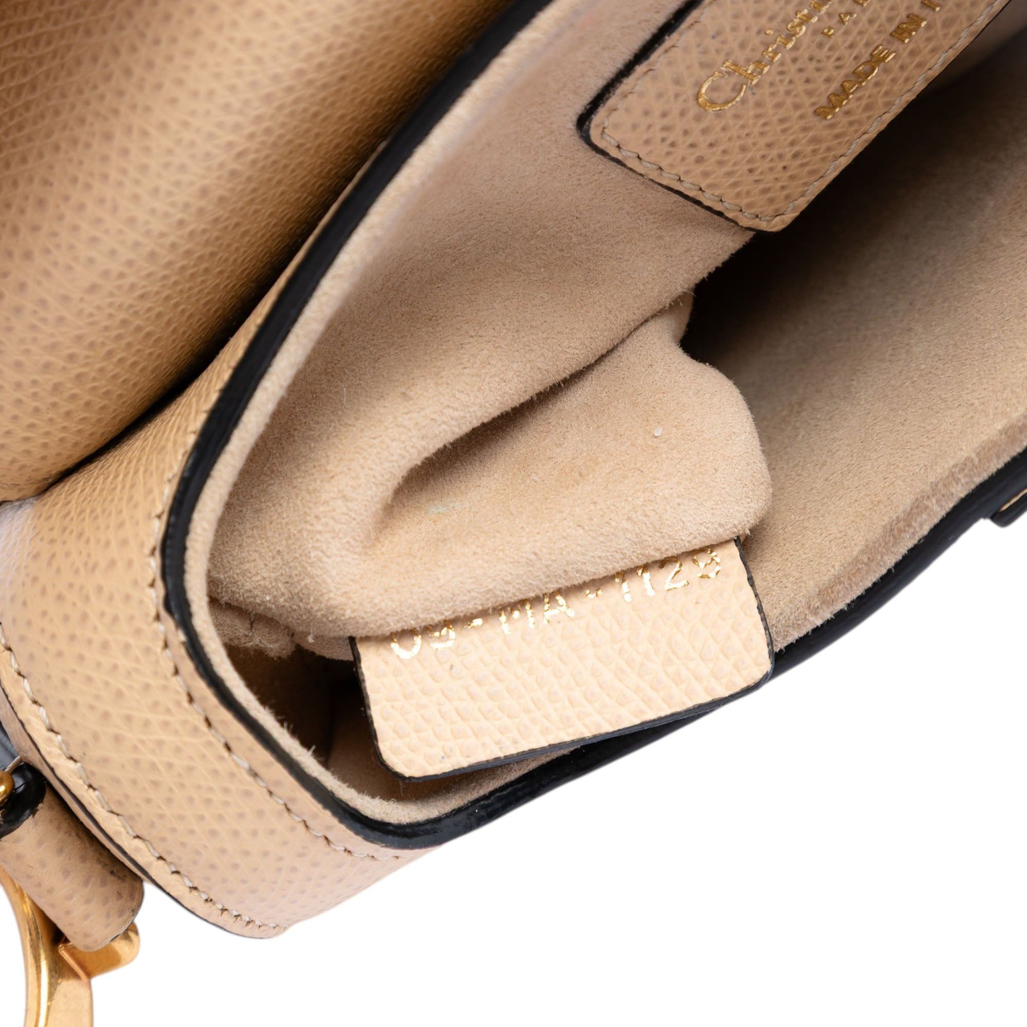 Dior Mini Grained Calfskin Saddle Bag Size ONE SIZE - 6 Thumbnail