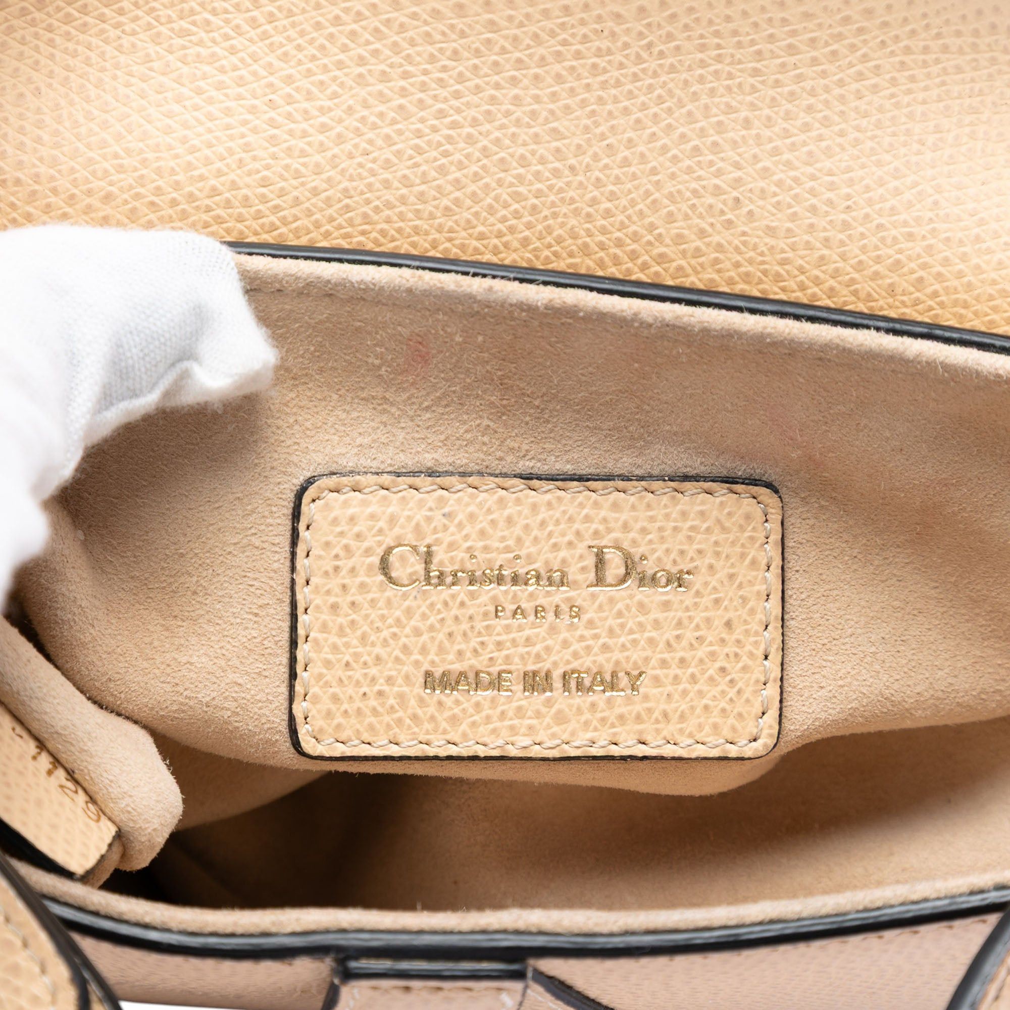 Dior Mini Grained Calfskin Saddle Bag Size ONE SIZE - 5 Thumbnail
