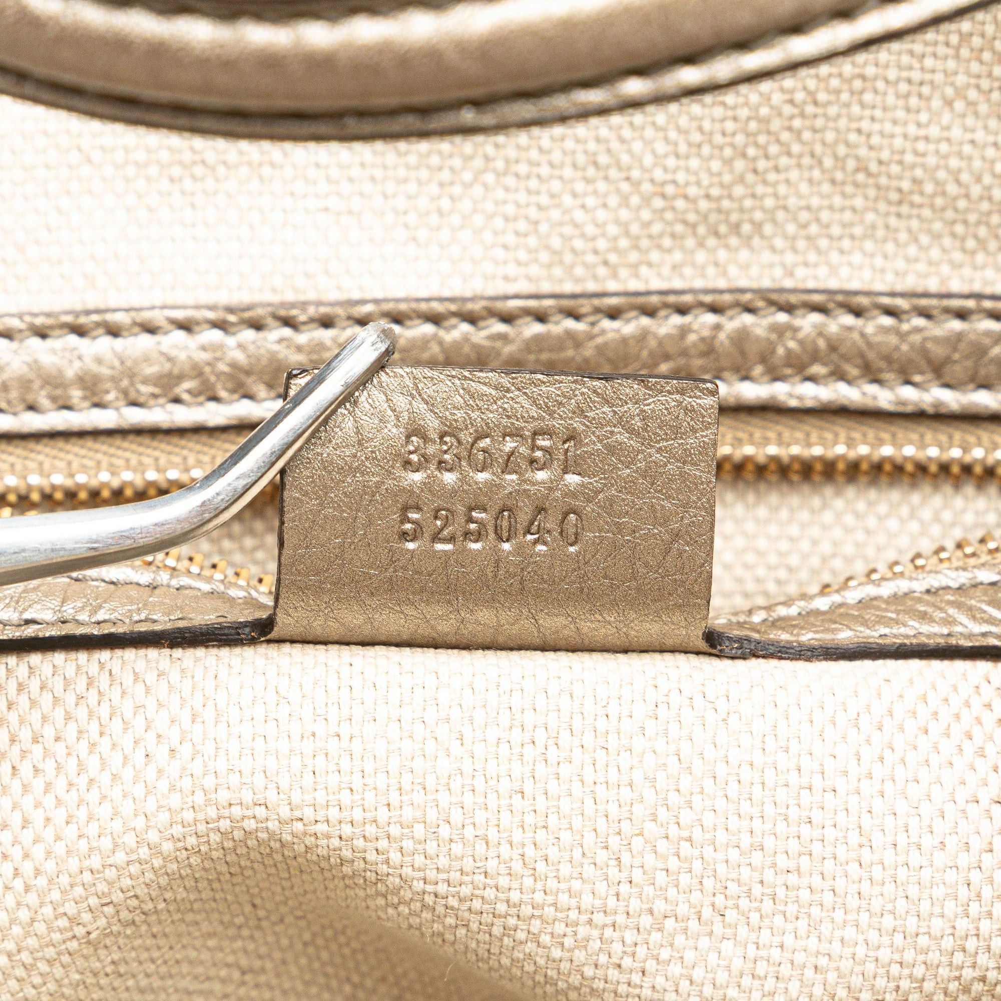 Gucci Small Leather Soho Satchel Size ONE SIZE - 6 Thumbnail