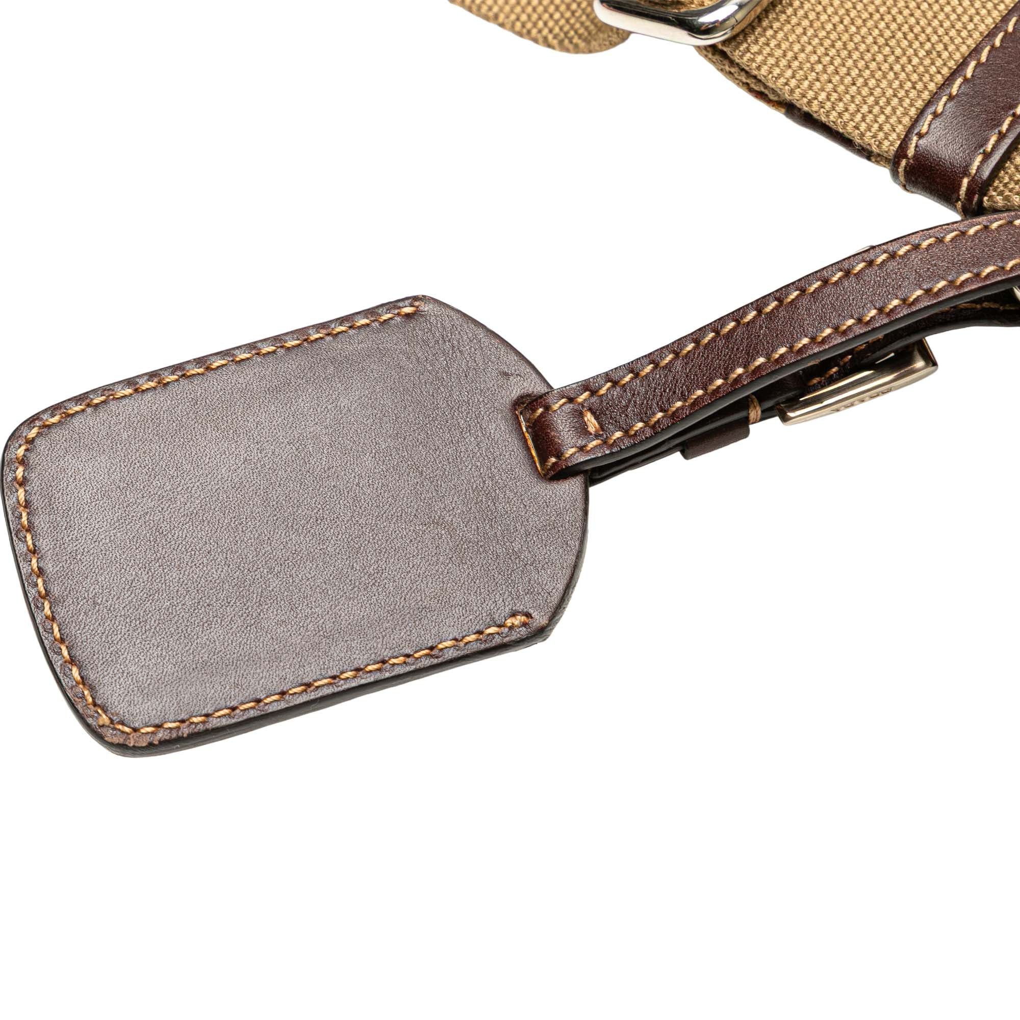 Prada Canvas Canapa Logo Crossbody Size ONE SIZE - 9 Thumbnail