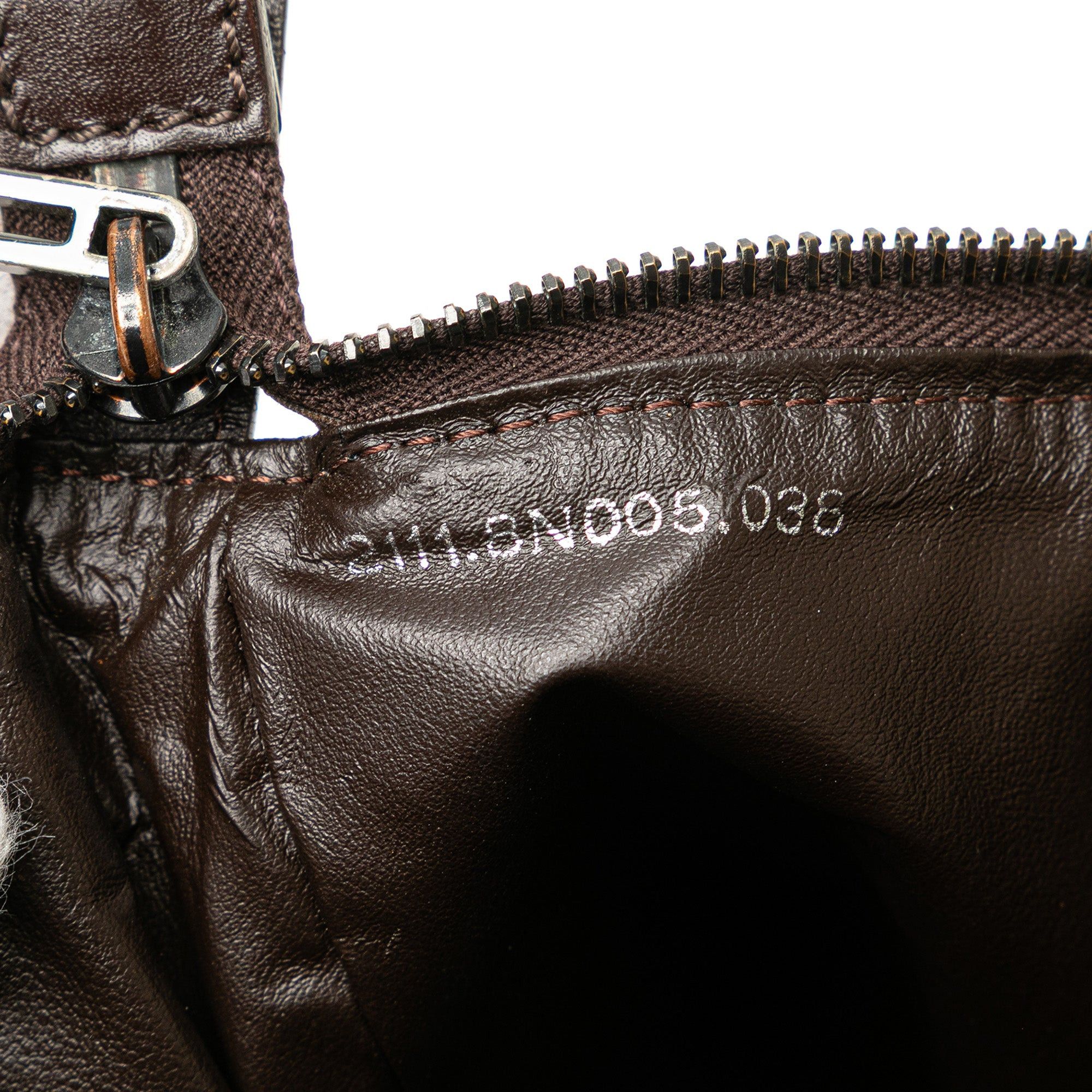 Fendi Zucchino Canvas Handbag Size ONE SIZE - 6 Thumbnail