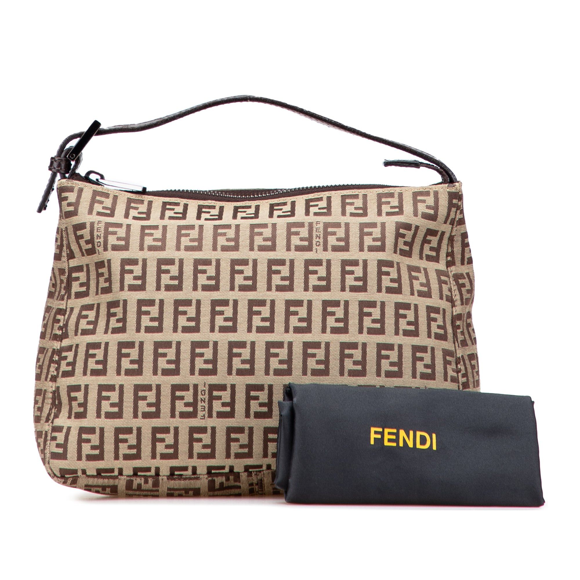 Fendi Zucchino Canvas Handbag Size ONE SIZE - 11 Thumbnail