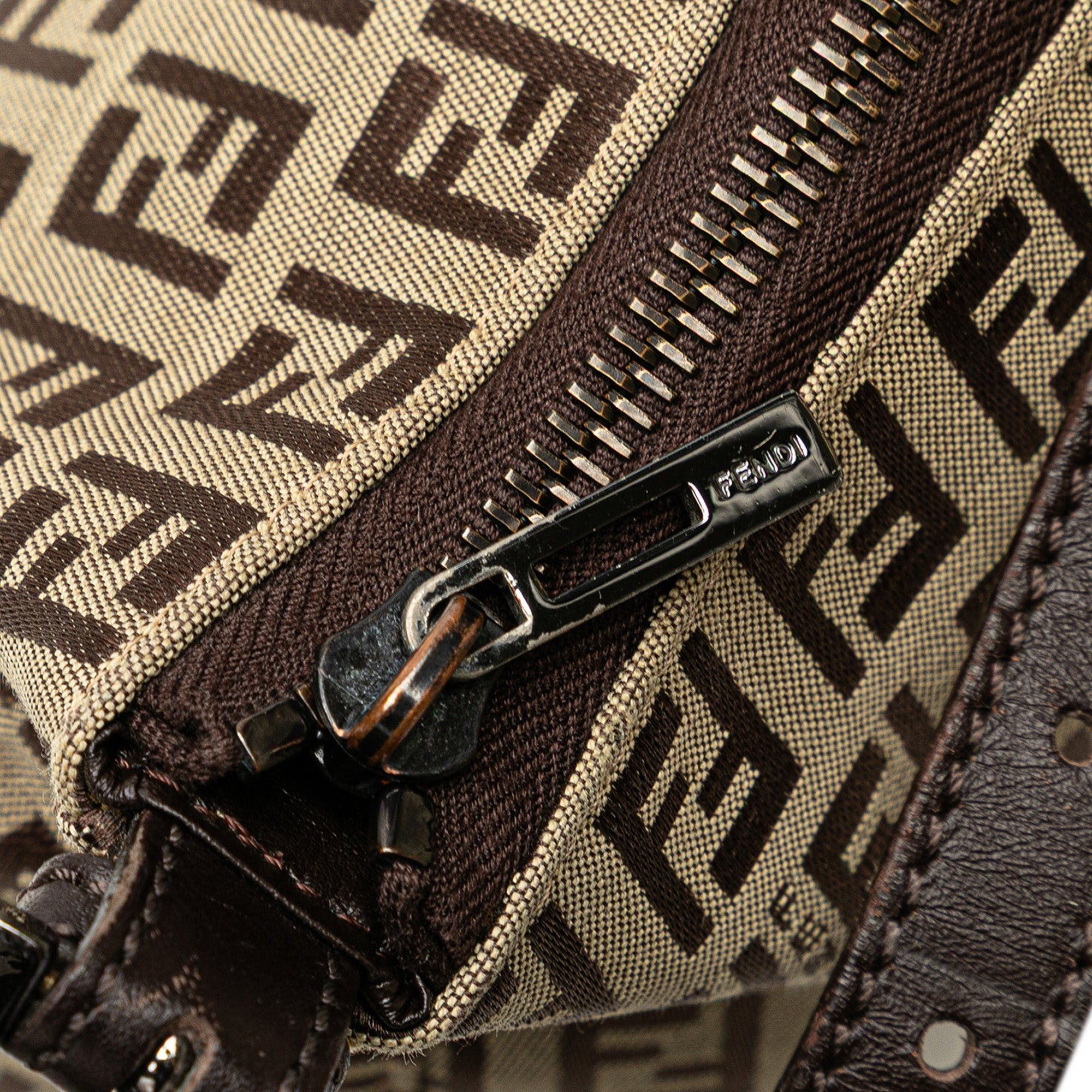 Fendi Zucchino Canvas Handbag Size ONE SIZE - 9 Thumbnail