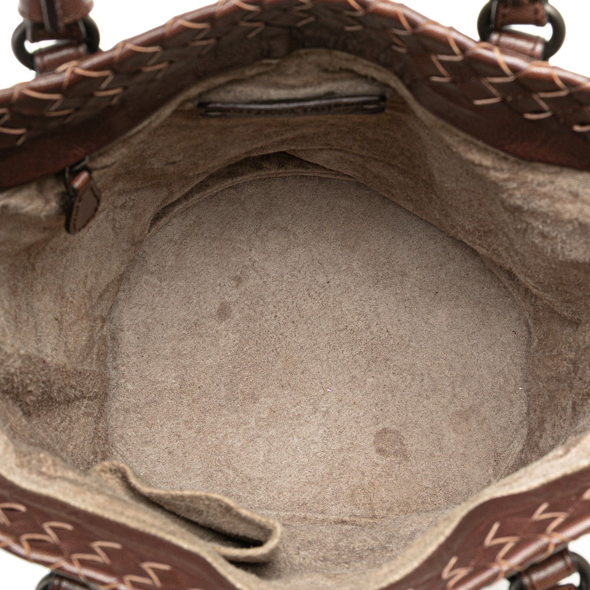 Bottega Veneta Bicolor Nappa Intrecciato Bucket Bag Size ONE SIZE - 4 Thumbnail