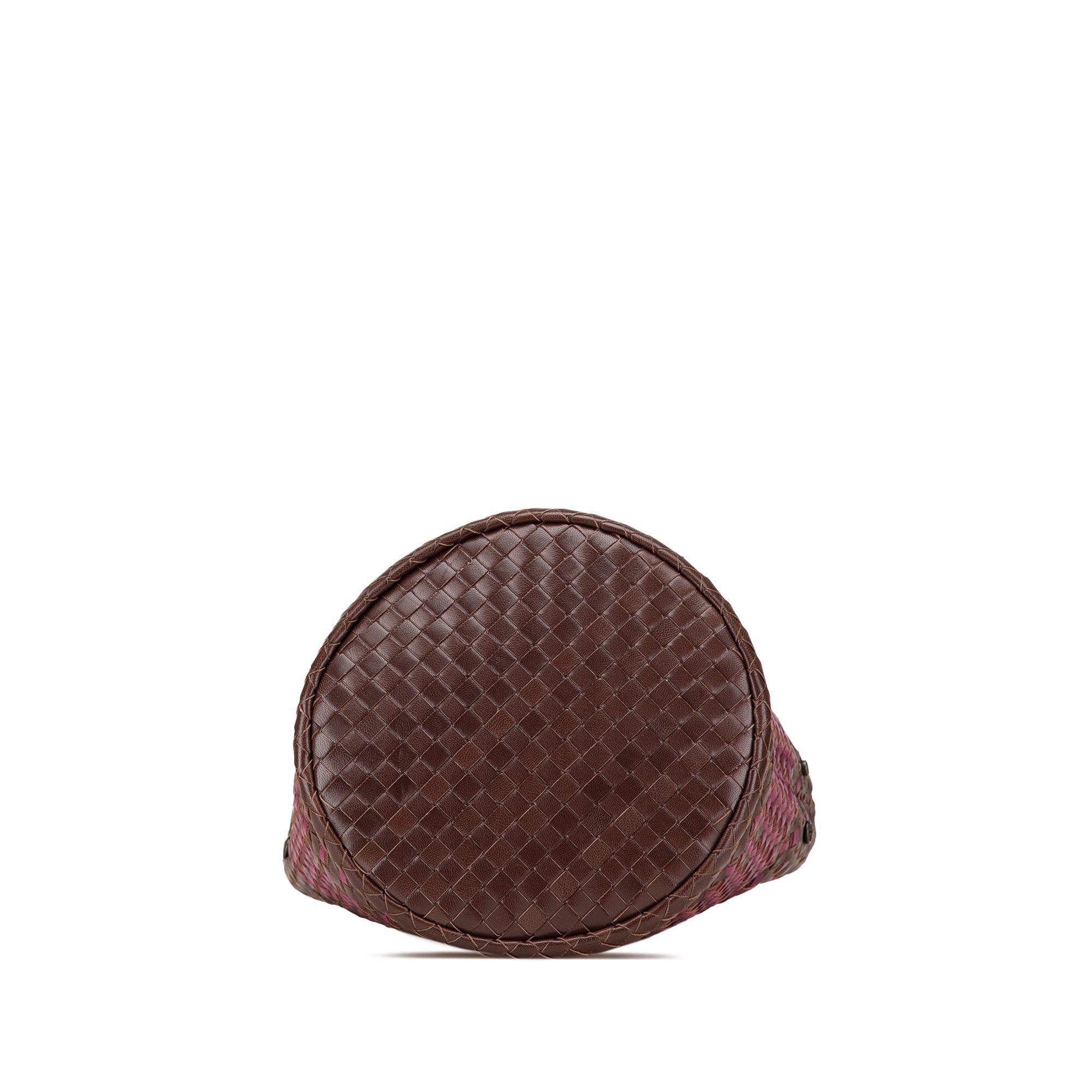 Bottega Veneta Bicolor Nappa Intrecciato Bucket Bag Size ONE SIZE - 3 Thumbnail