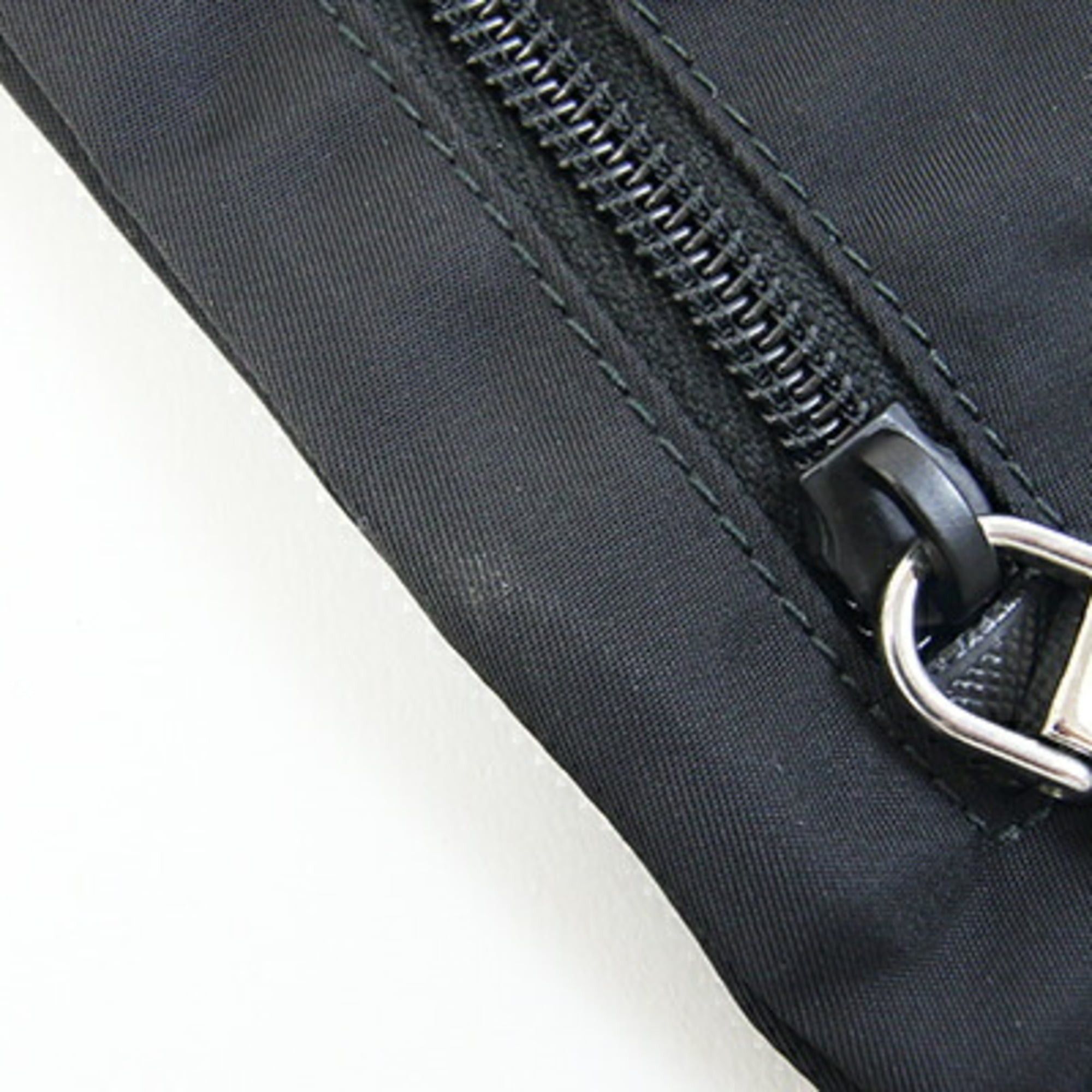 Prada Prada Shoulder Bag 2VH059 Black Nylon Crossbody Pouch for Women and Men PRADA Size ONE SIZE - 7 Thumbnail