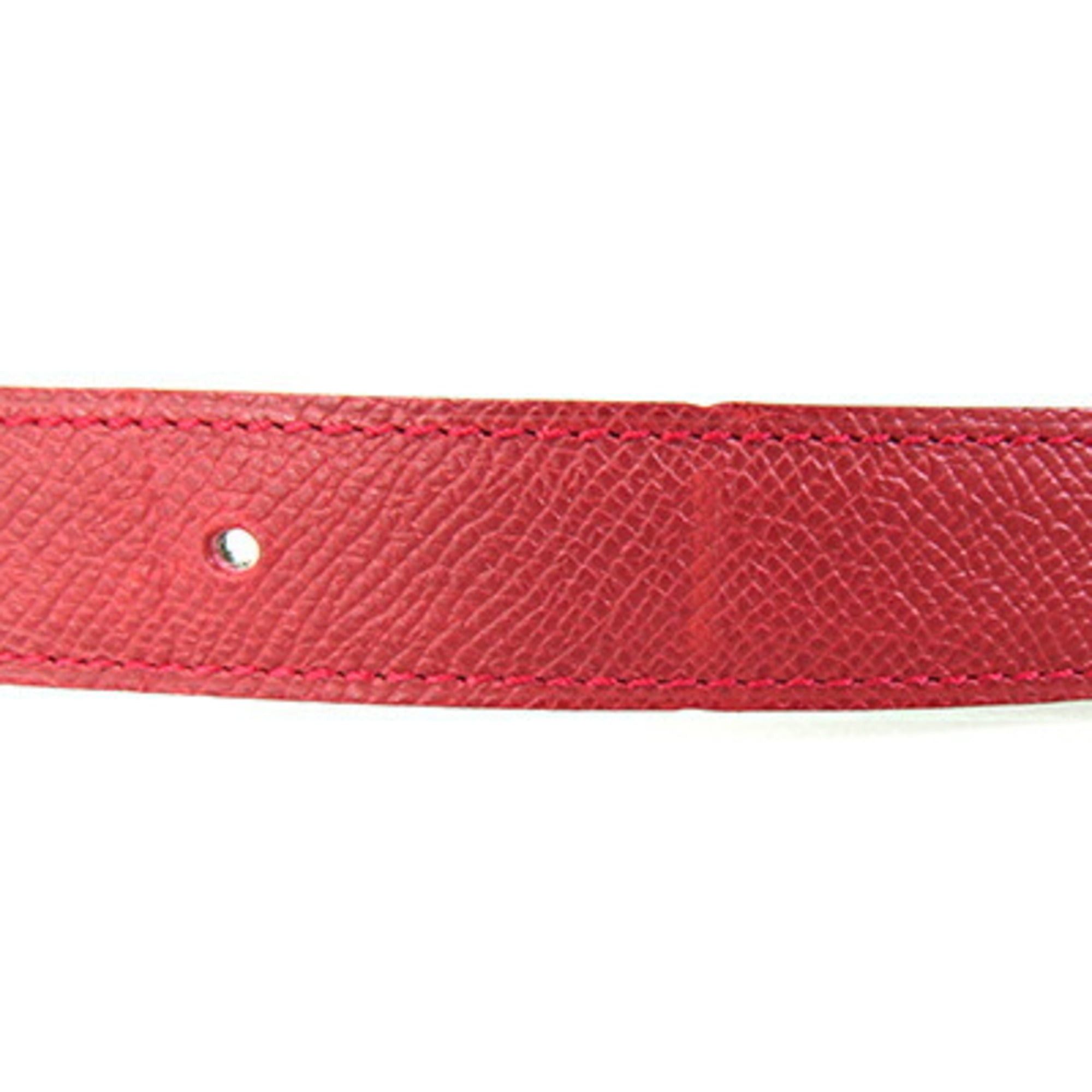 Hermes Hermes Replacement Strap for Constance H-belt, Red/Green Leather, Size 65, □A Stamp, Manufactured in 1997, Buckle Not Included, Reversible, Vintage, Ladies' HERMES Size ONE SIZE - 8 Thumbnail