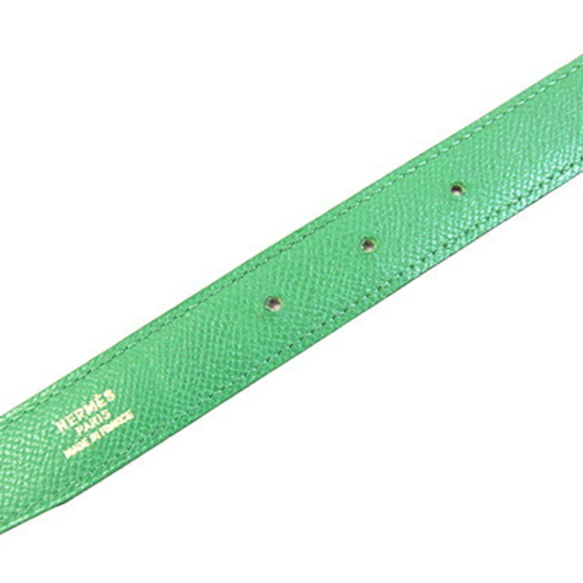 Hermes Hermes Replacement Strap for Constance H-belt, Red/Green Leather, Size 65, □A Stamp, Manufactured in 1997, Buckle Not Included, Reversible, Vintage, Ladies' HERMES Size ONE SIZE - 5 Thumbnail