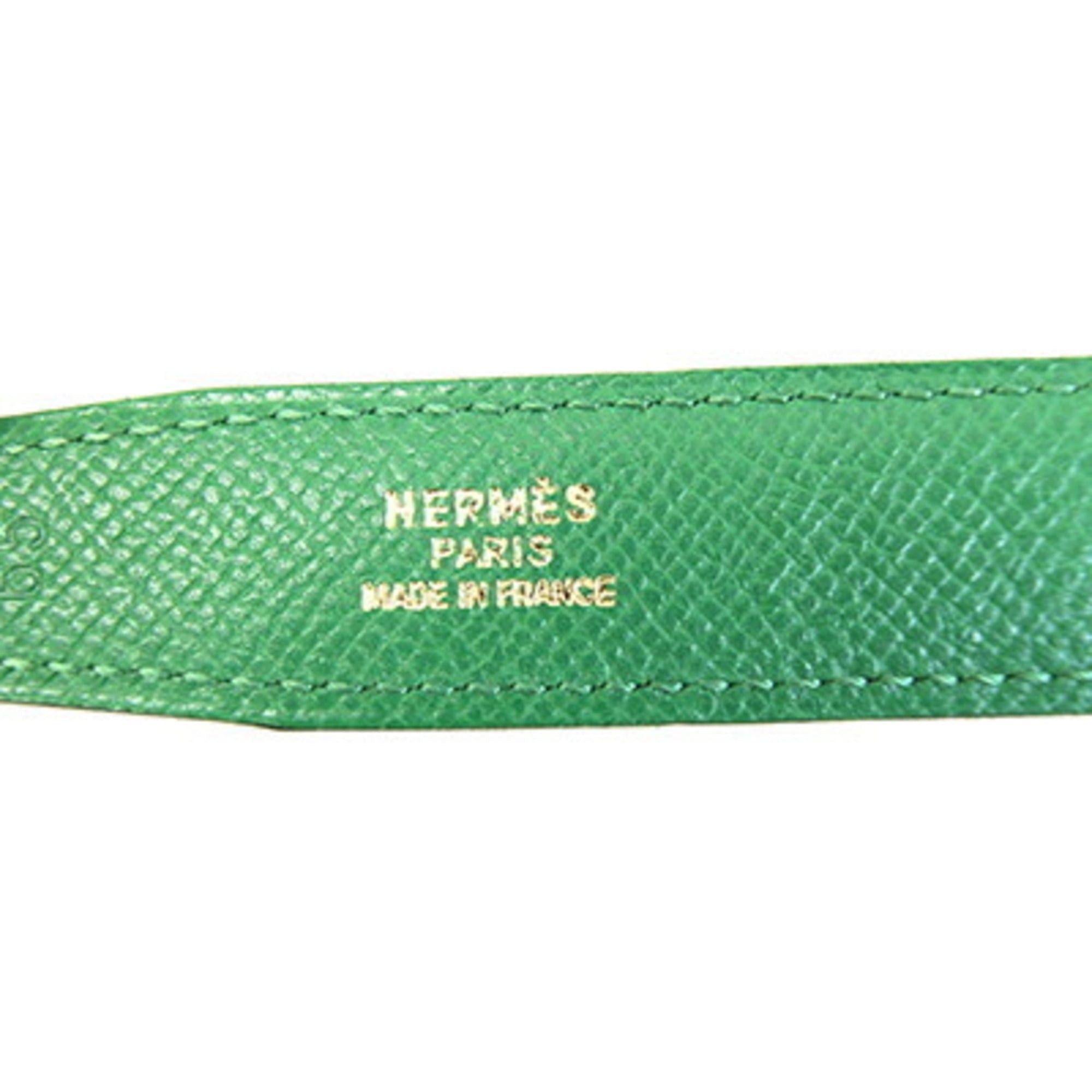 Hermes Hermes Replacement Strap for Constance H-belt, Red/Green Leather, Size 65, □A Stamp, Manufactured in 1997, Buckle Not Included, Reversible, Vintage, Ladies' HERMES Size ONE SIZE - 6 Thumbnail