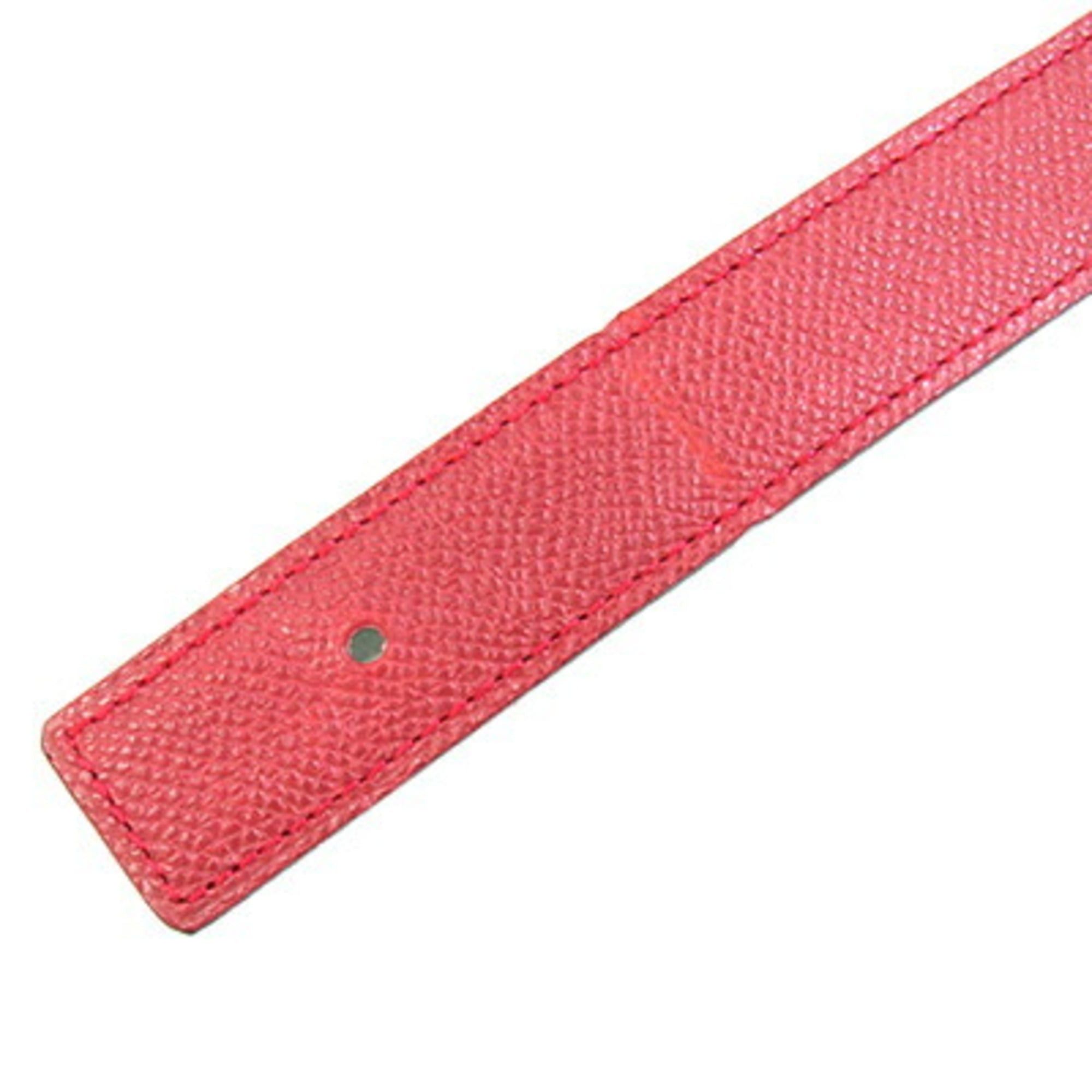 Hermes Hermes Replacement Strap for Constance H-belt, Red/Green Leather, Size 65, □A Stamp, Manufactured in 1997, Buckle Not Included, Reversible, Vintage, Ladies' HERMES Size ONE SIZE - 2 Thumbnail