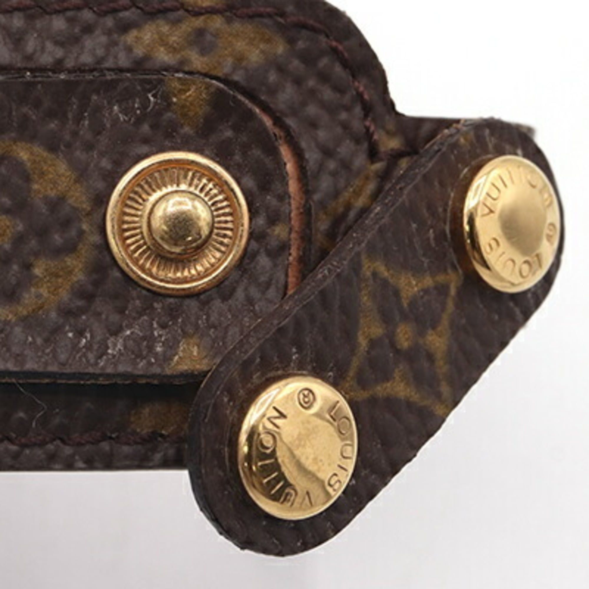 Louis Vuitton Louis Vuitton Monogram Bracelet, Porte Adresse M92577, Ribbon, Women's LOUIS VUITTON Size ONE SIZE - 6 Thumbnail