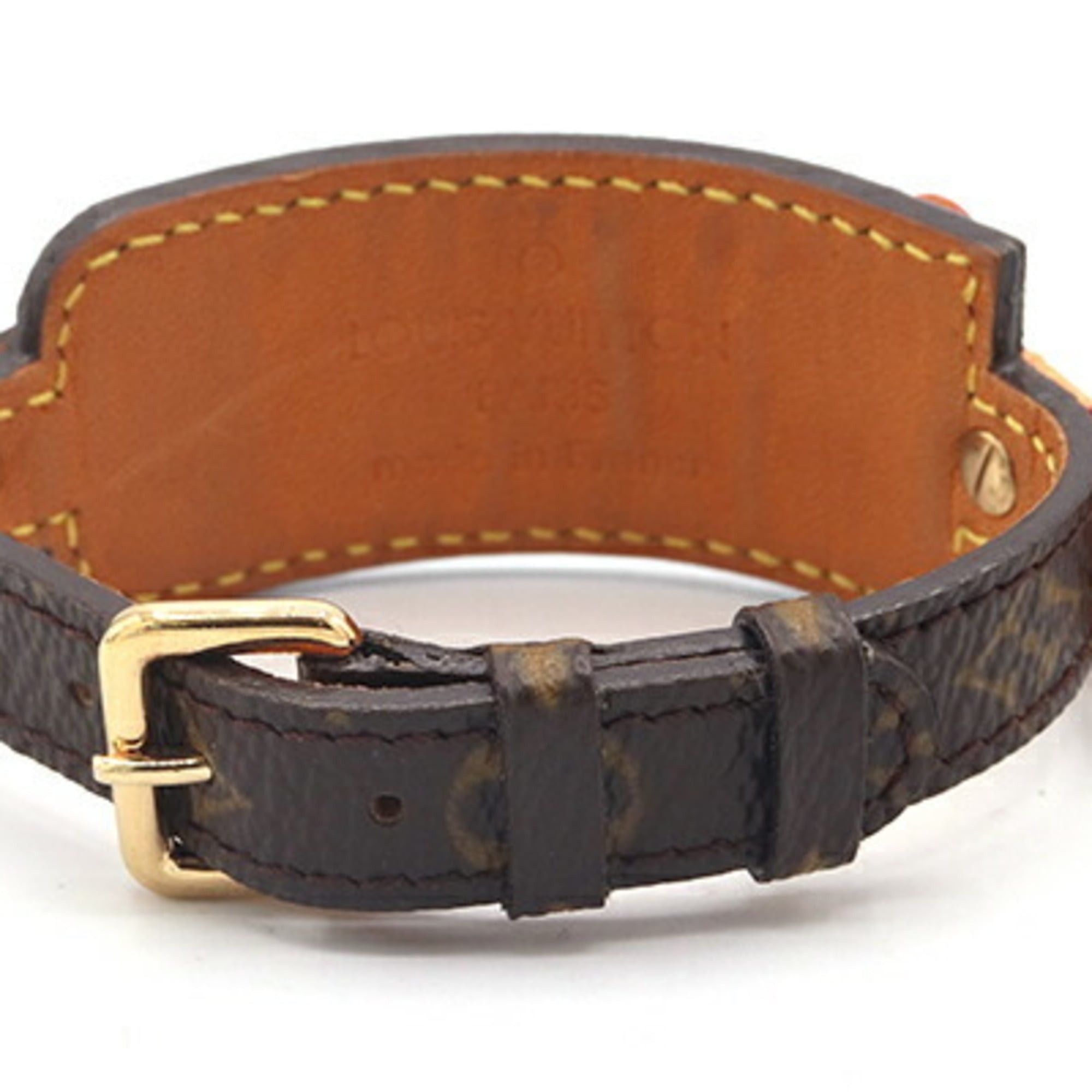 Louis Vuitton Louis Vuitton Monogram Bracelet, Porte Adresse M92577, Ribbon, Women's LOUIS VUITTON Size ONE SIZE - 3 Thumbnail