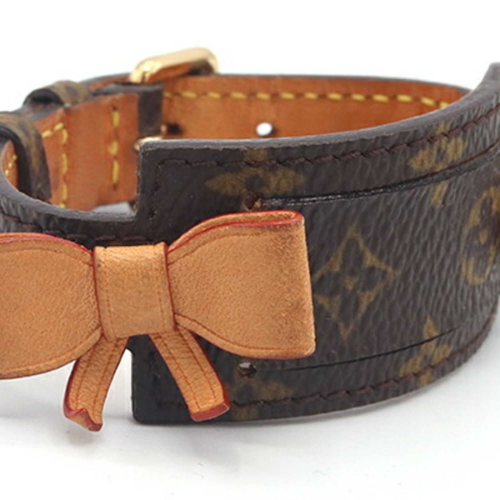 Louis Vuitton Louis Vuitton Monogram Bracelet, Porte Adresse M92577, Ribbon, Women's LOUIS VUITTON Size ONE SIZE - 2 Thumbnail
