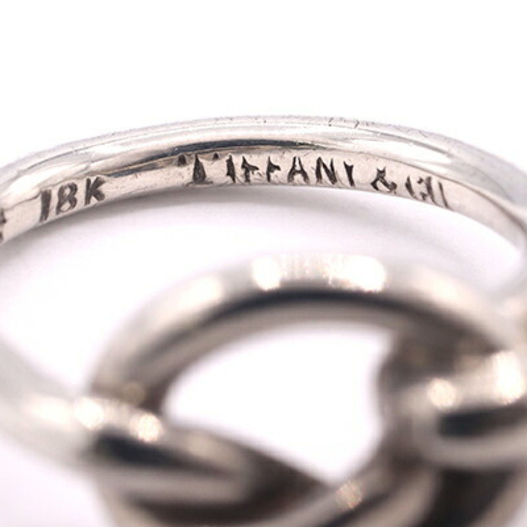 Tiffany & Co. Tiffany & Co. Love Knot Ring, Sterling Silver 925 and 18K Yellow Gold Combination, Women's Ring. Size ONE SIZE - 3 Thumbnail