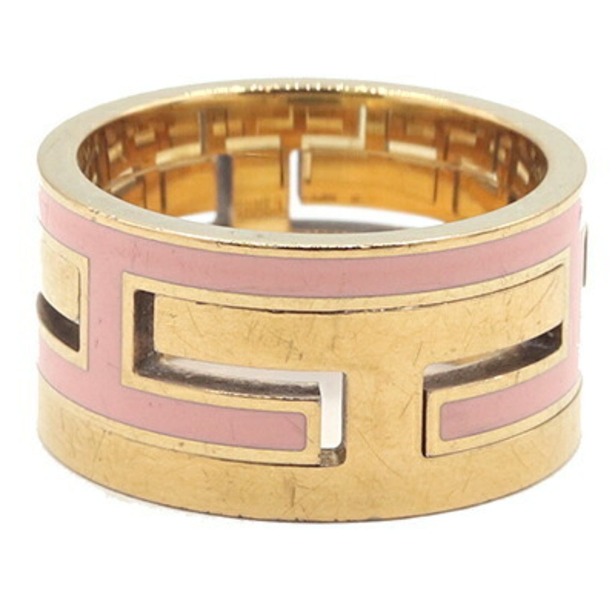 Hermes Hermes Ring Move H Pink Gold SV Sterling Silver 925 Size 49 Women's HERMES Size ONE SIZE - 2 Thumbnail