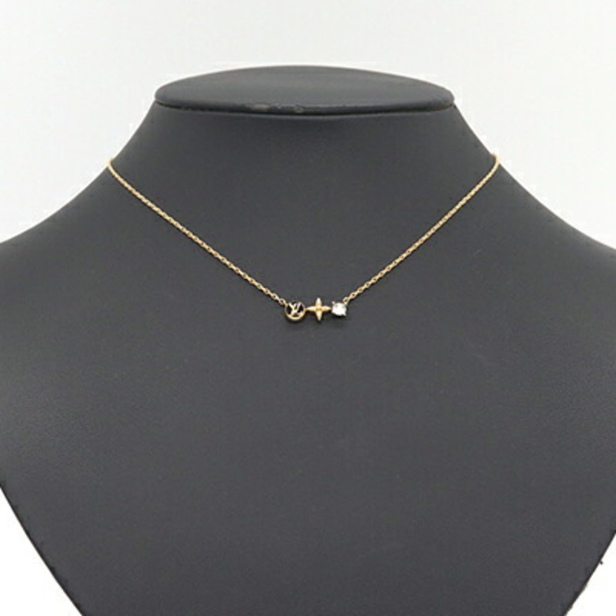Louis Vuitton Louis Vuitton Petit M00368 Gold Metal Pendant Necklace for Women. Size ONE SIZE - 7 Thumbnail