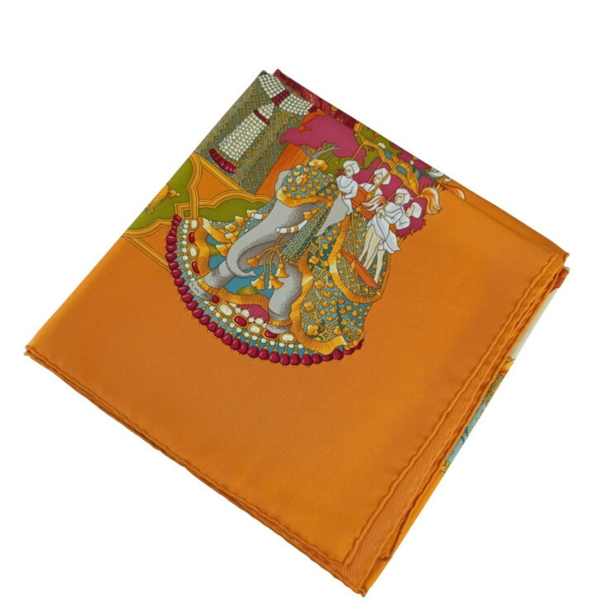 Hermes HERMES scarf/muffler, Carre 90, multicolor silk, women's, SPLENDEUR DES MAHARAJAS Size ONE SIZE - 2 Thumbnail