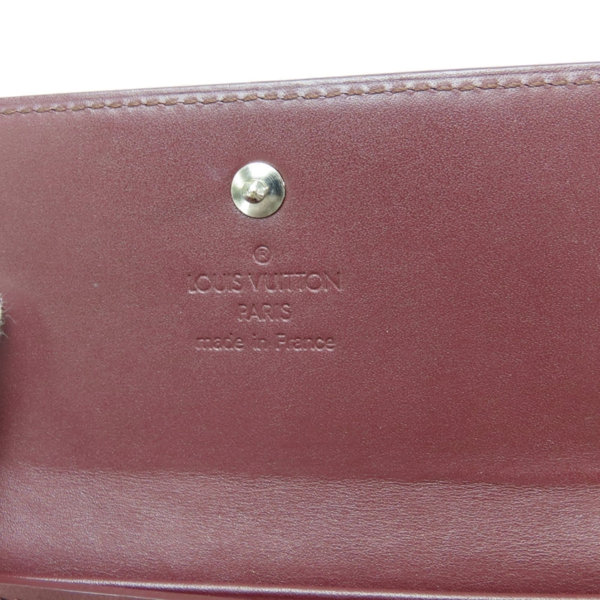 Louis Vuitton Louis Vuitton Tri-fold Wallet Porte Monnaie Billet Carte Credit M65116 Monogram Mat Violet Bordeaux Women's LOUIS VUITTON Size ONE SIZE - 16 Thumbnail