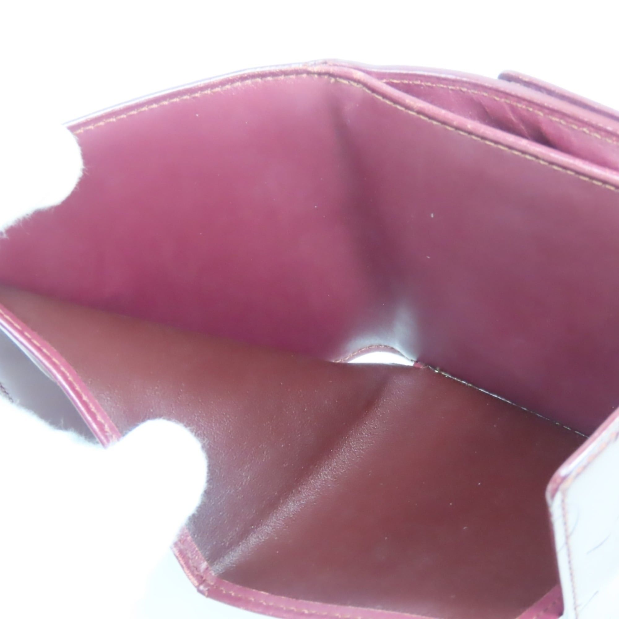 Louis Vuitton Louis Vuitton Tri-fold Wallet Porte Monnaie Billet Carte Credit M65116 Monogram Mat Violet Bordeaux Women's LOUIS VUITTON Size ONE SIZE - 21 Thumbnail
