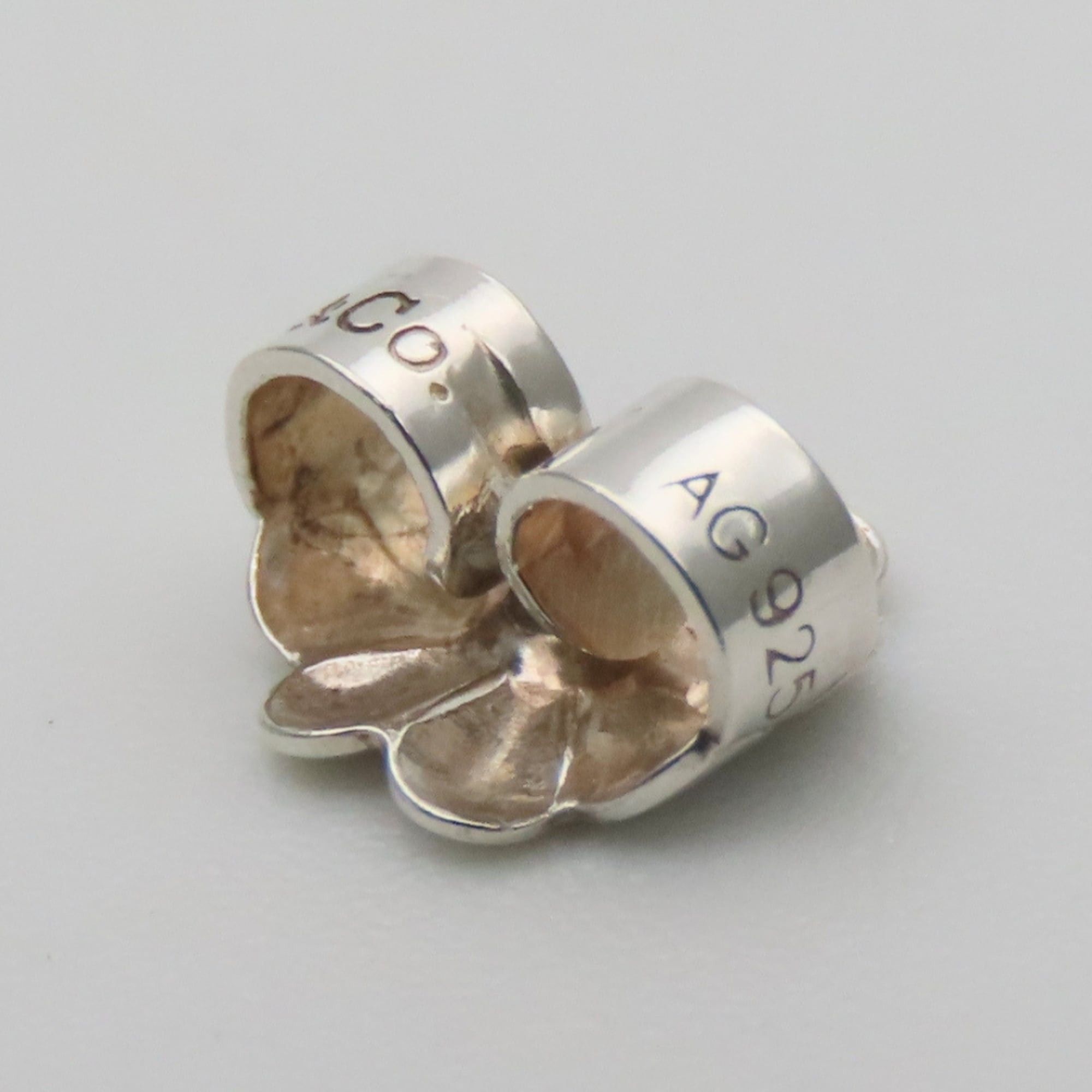 Tiffany & Co. Tiffany & Co. Ribbon Bow Earrings, Sterling Silver 925, Women's. Size ONE SIZE - 9 Thumbnail